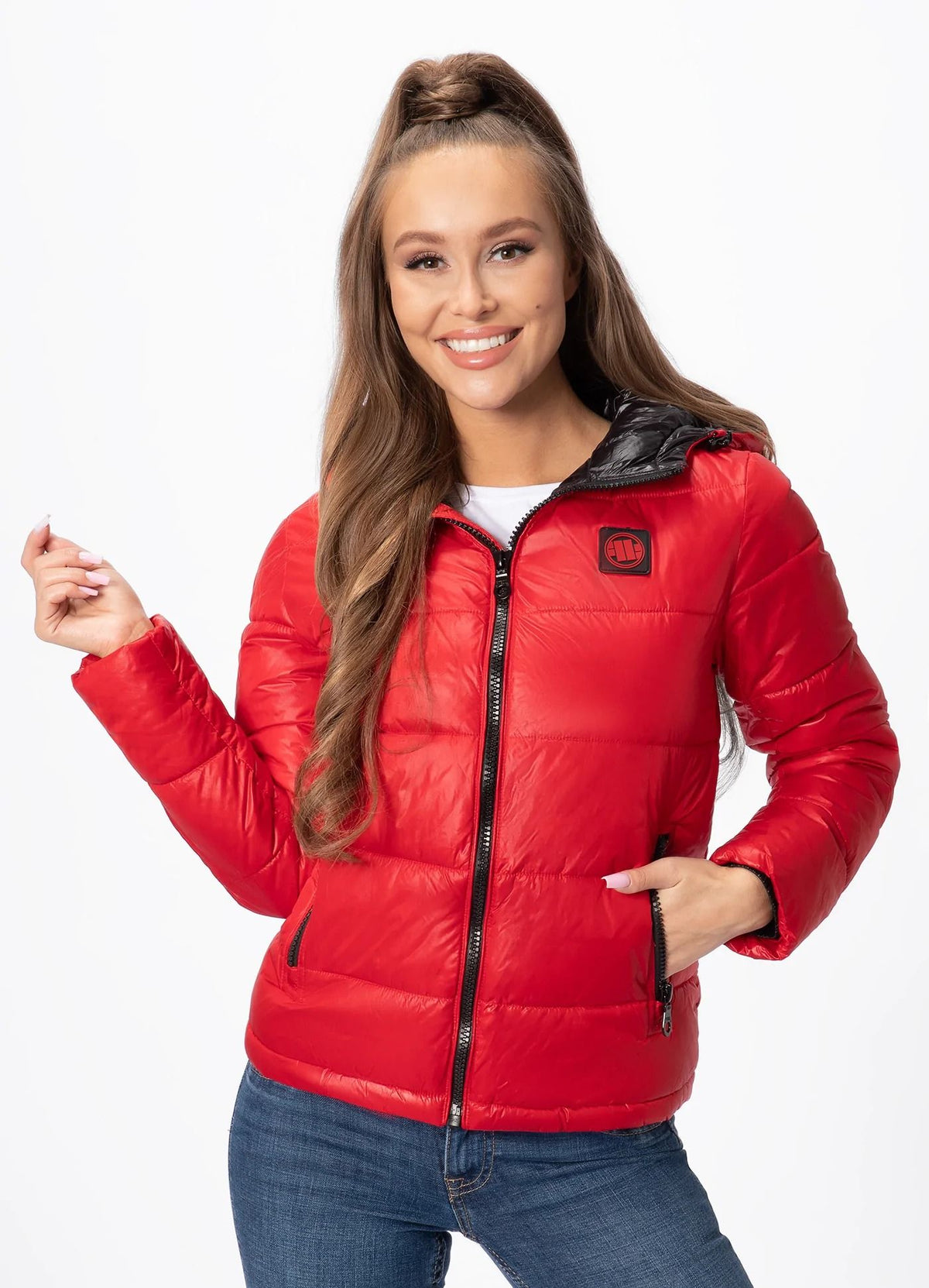 Women&#39;s winter jacket Shine