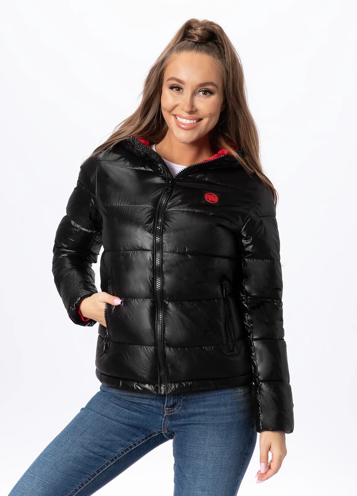 Women&#39;s winter jacket Shine