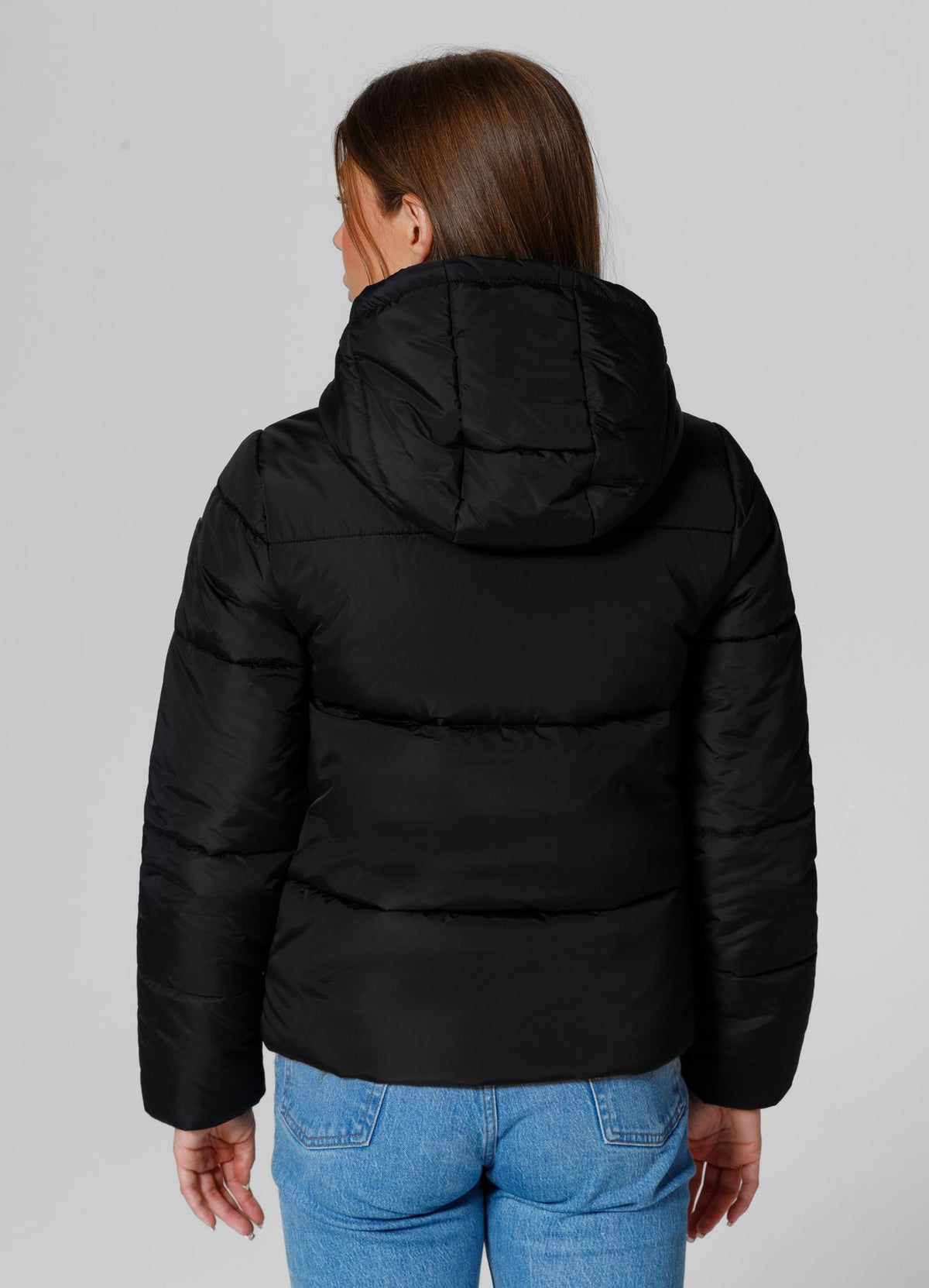 Quilted winter jacket with hood VISTA