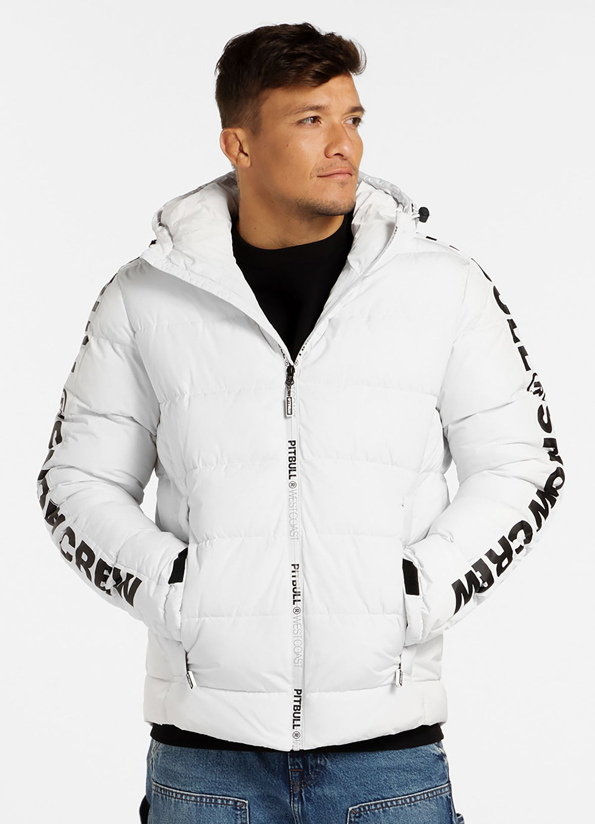 Quilted winter jacket with hood AIRWAY IV