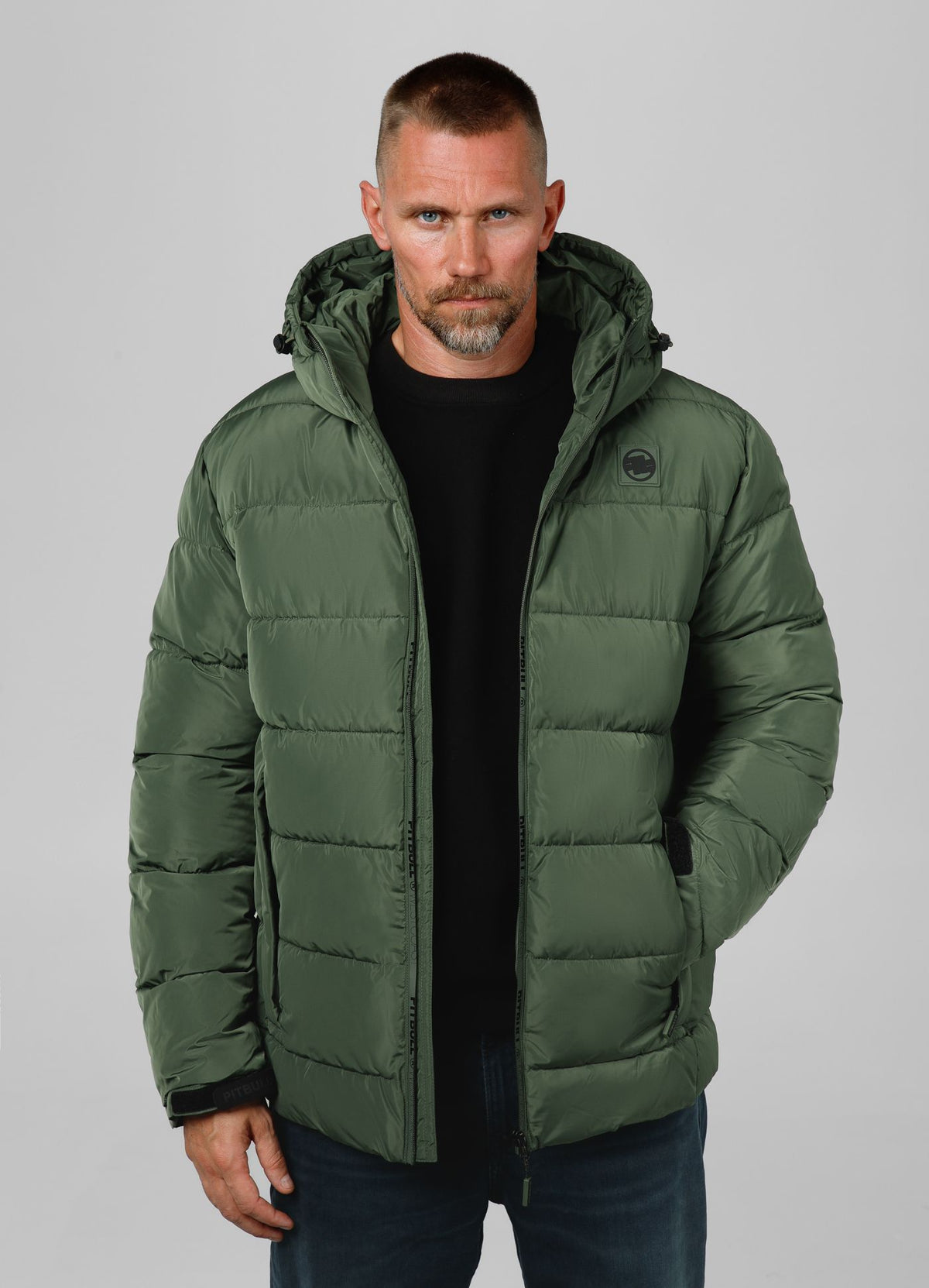 Quilted winter jacket with hood AIRWAY V