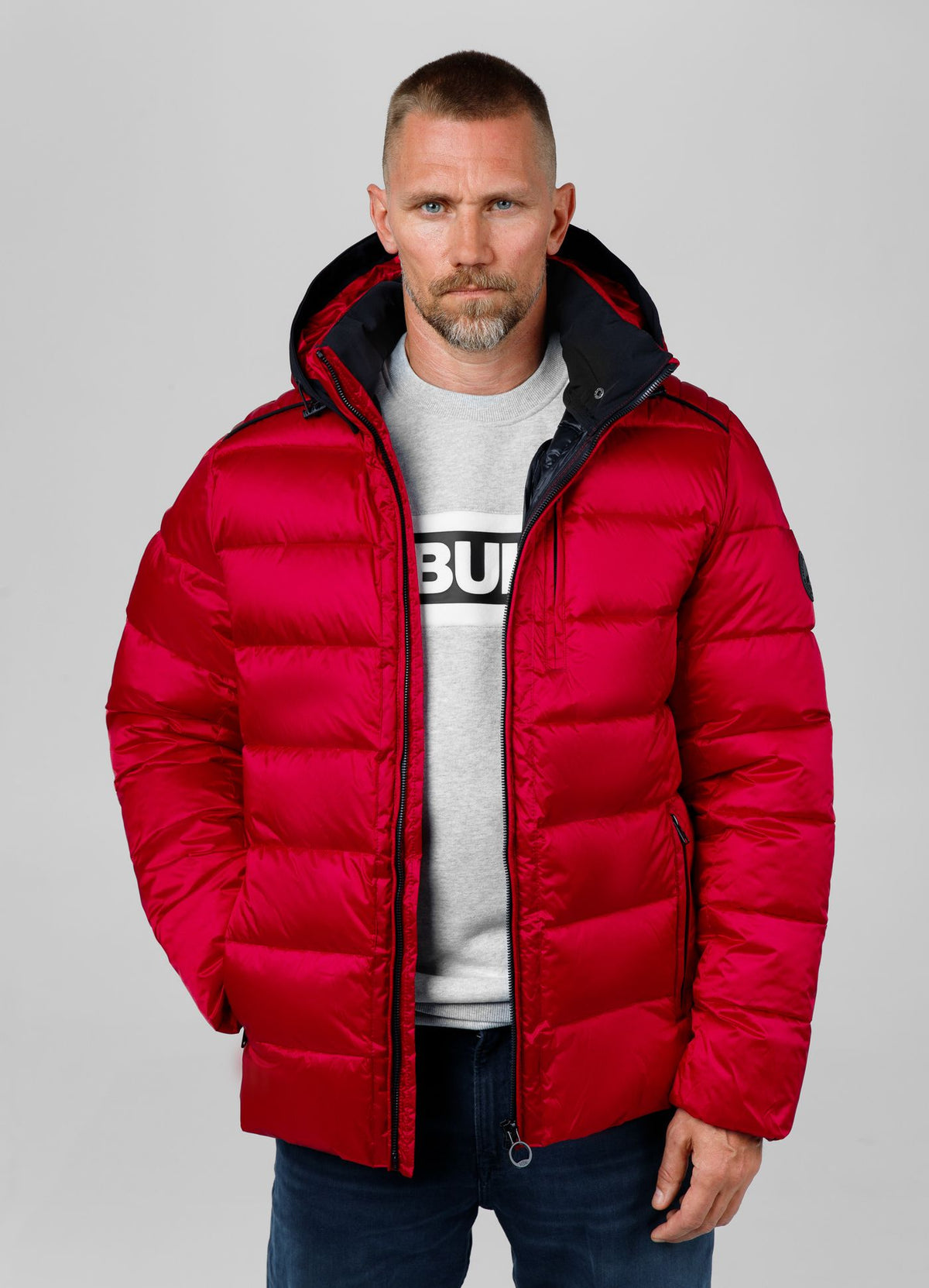 Men&#39;s winter hooded jacket Barles