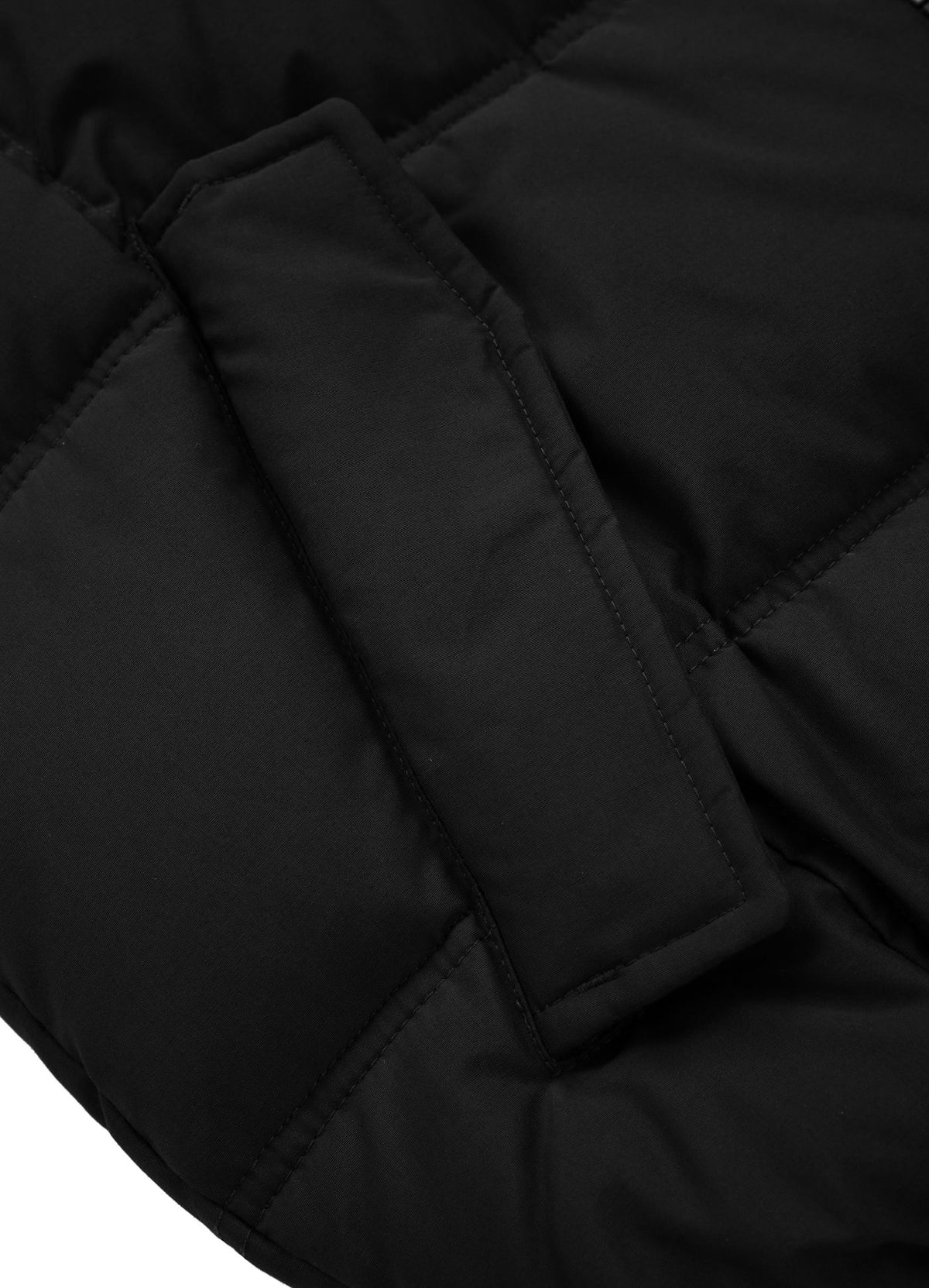 Men&#39;s winter hooded jacket Burnt