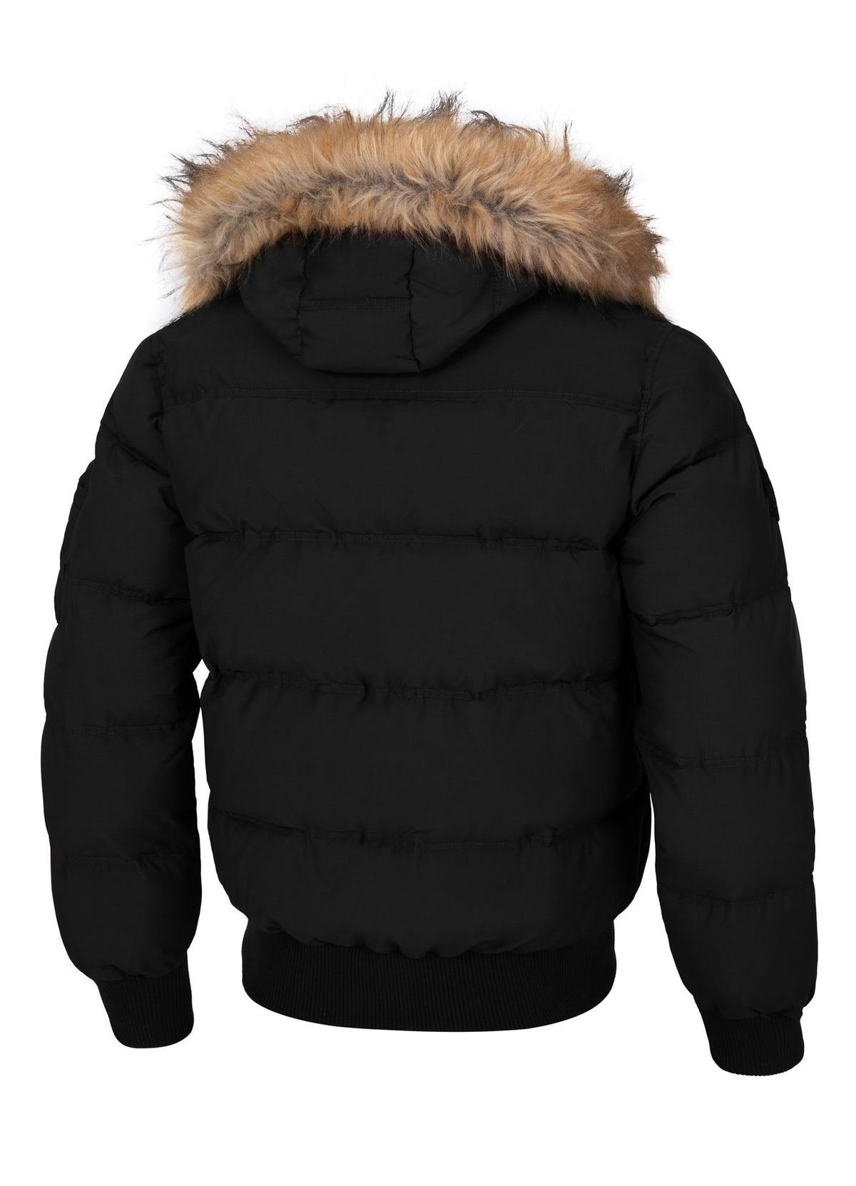 Men&#39;s winter hooded jacket Burnt