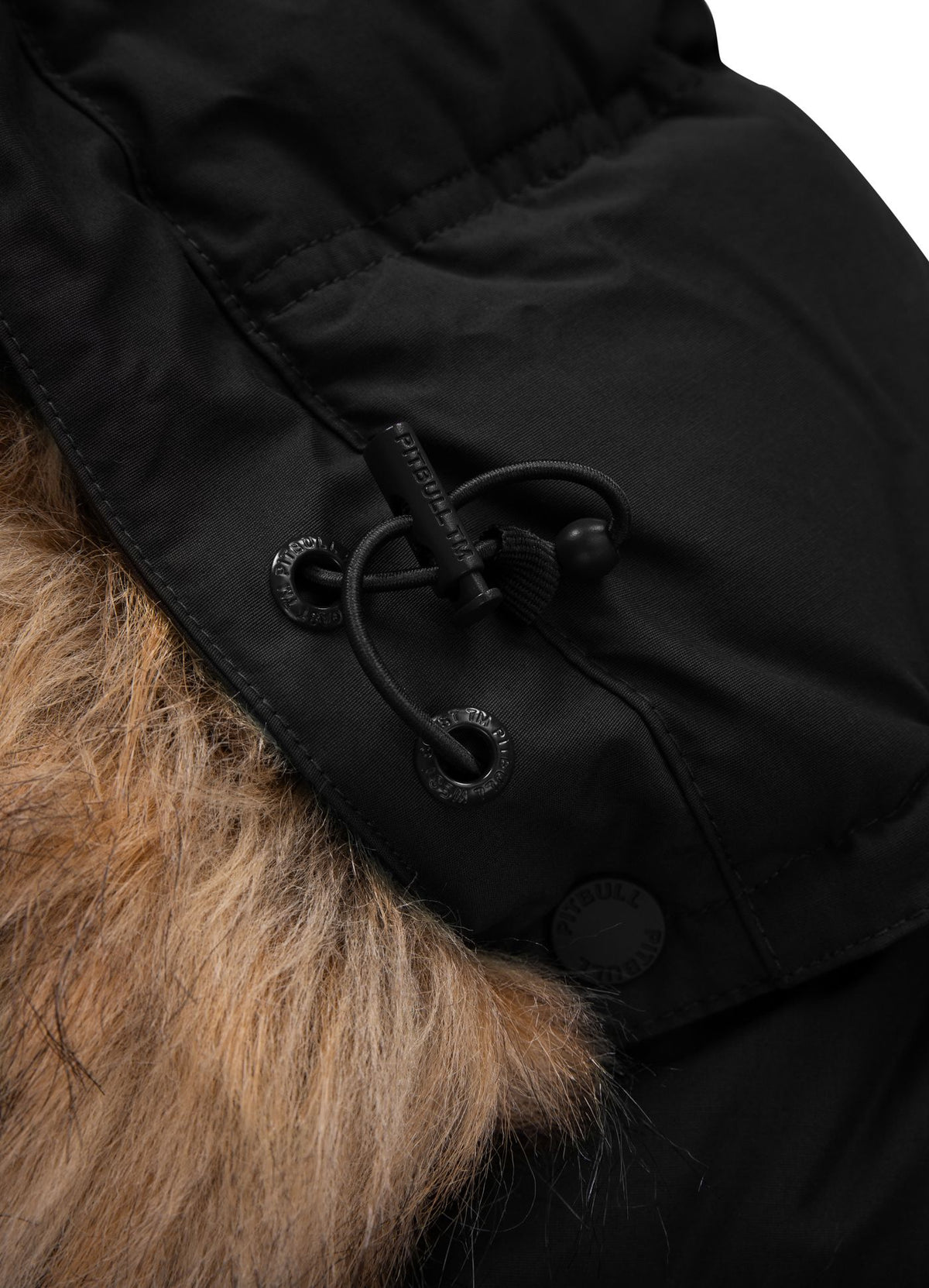 Men&#39;s winter hooded jacket Burnt