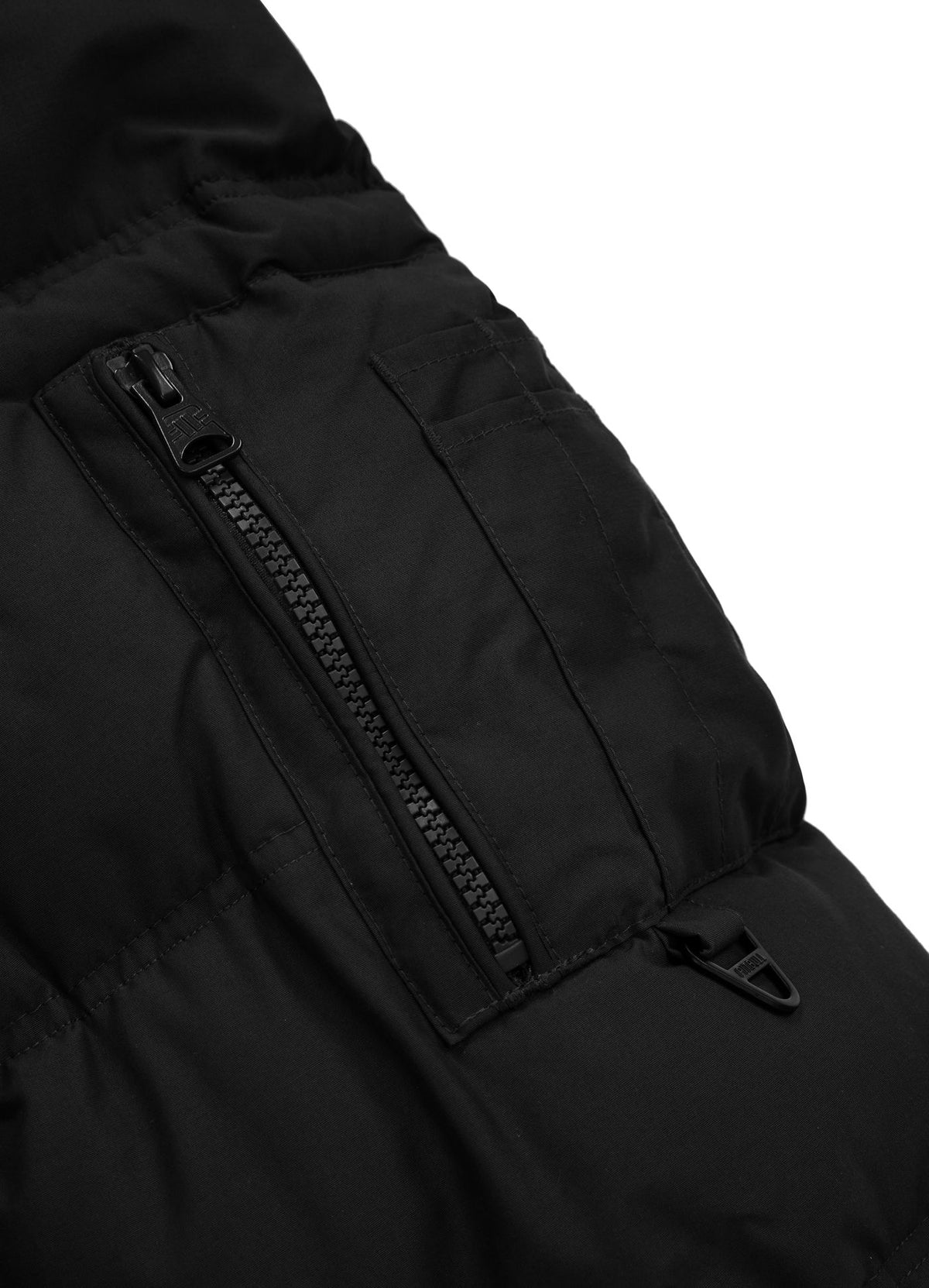 Men&#39;s winter hooded jacket Burnt