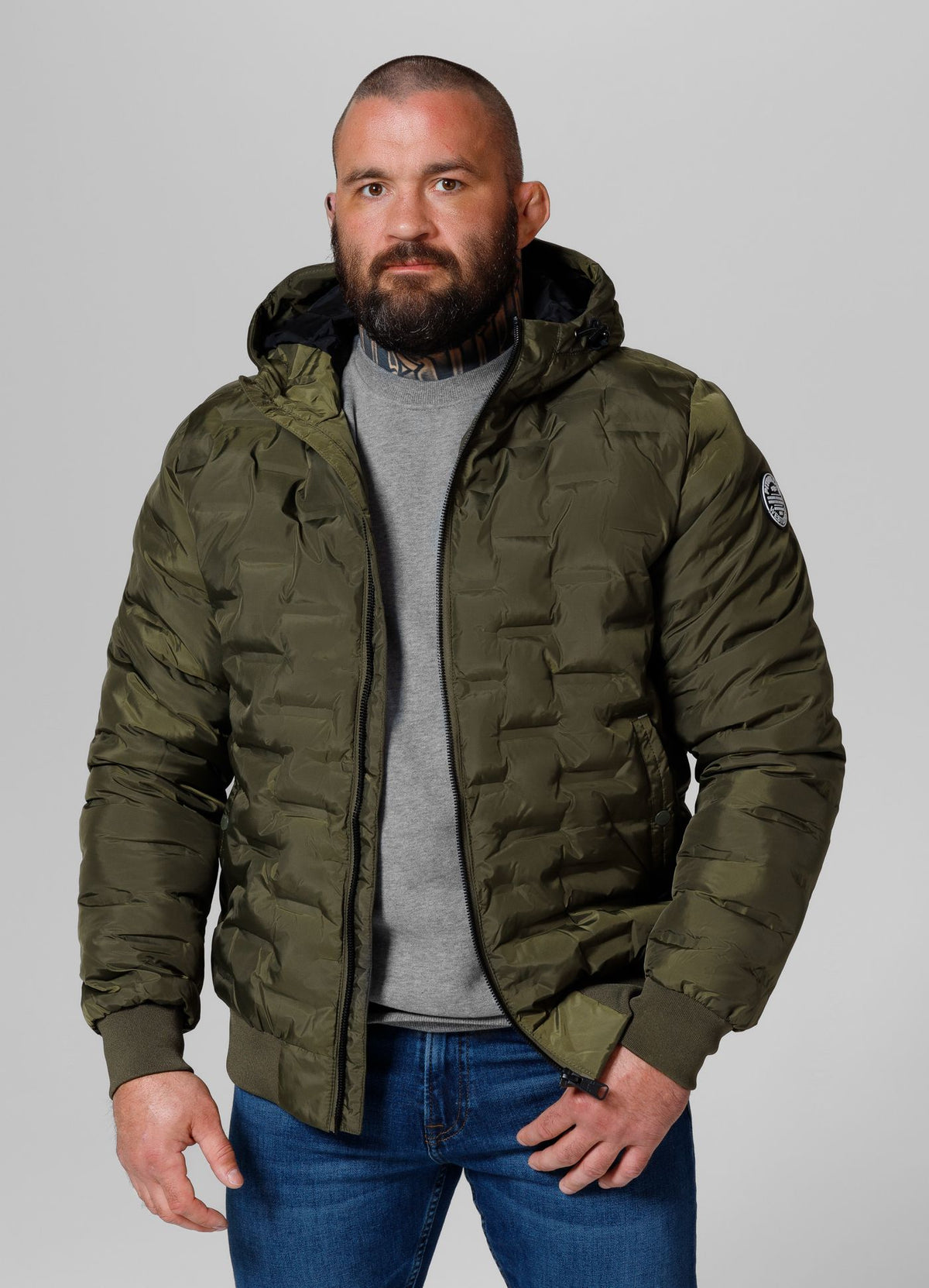 Men&#39;s winter hooded jacket Carver