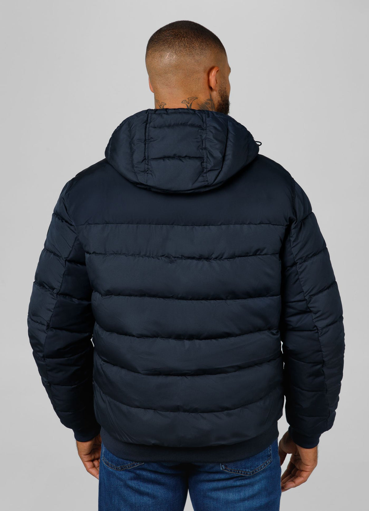 Quilted winter jacket with hood DILLON