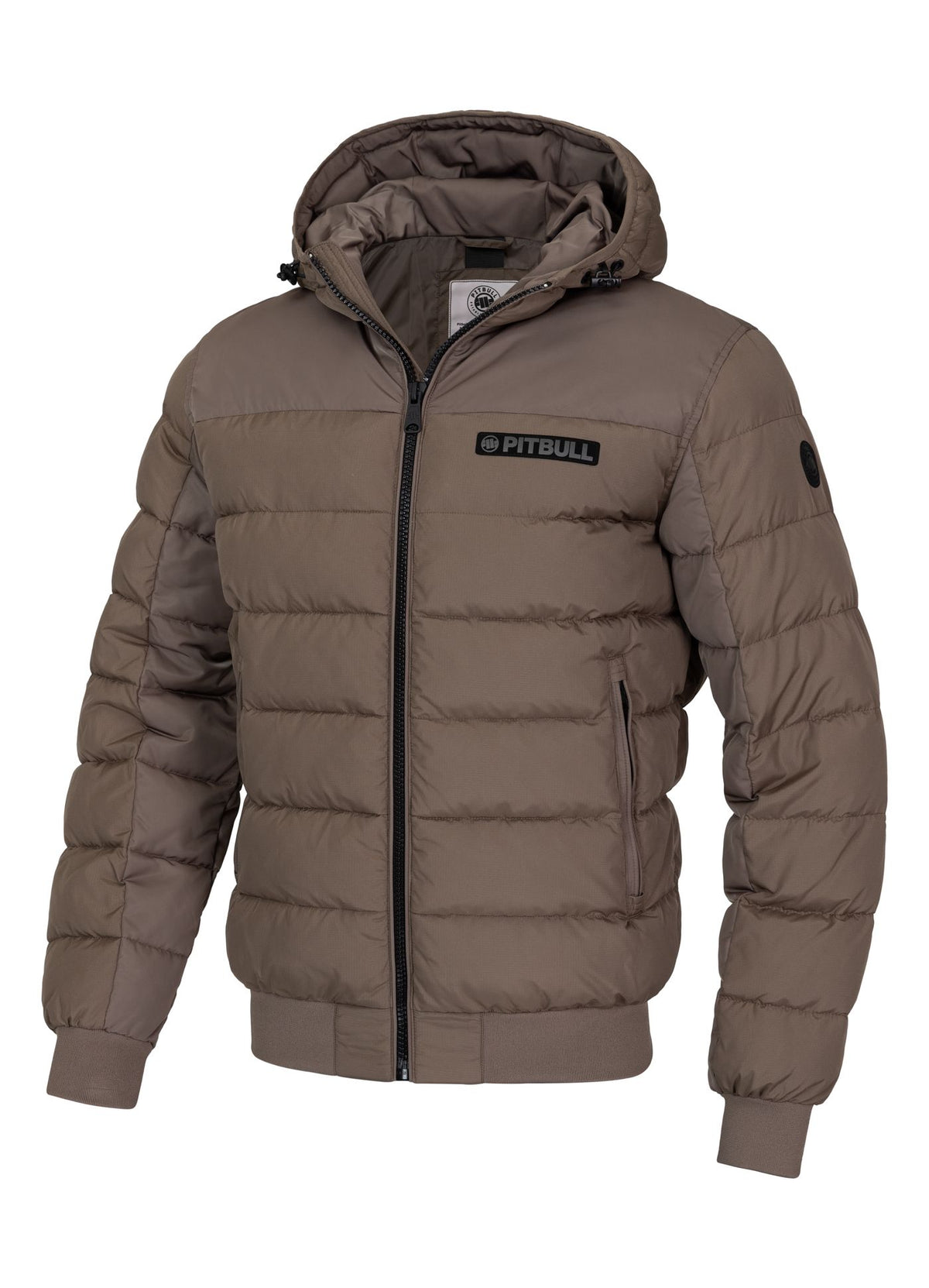 Quilted winter jacket with hood DILLON