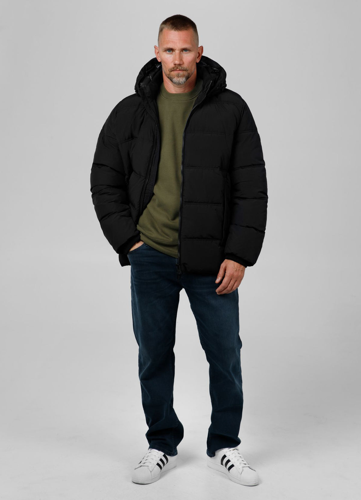 Men&#39;s winter hooded jacket Duncan