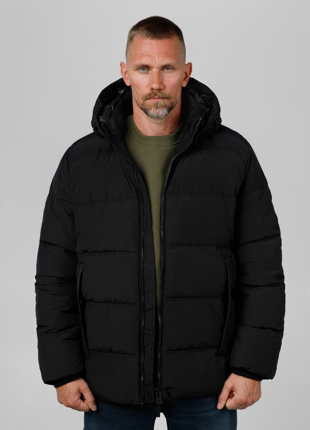 Men&#39;s winter hooded jacket Duncan