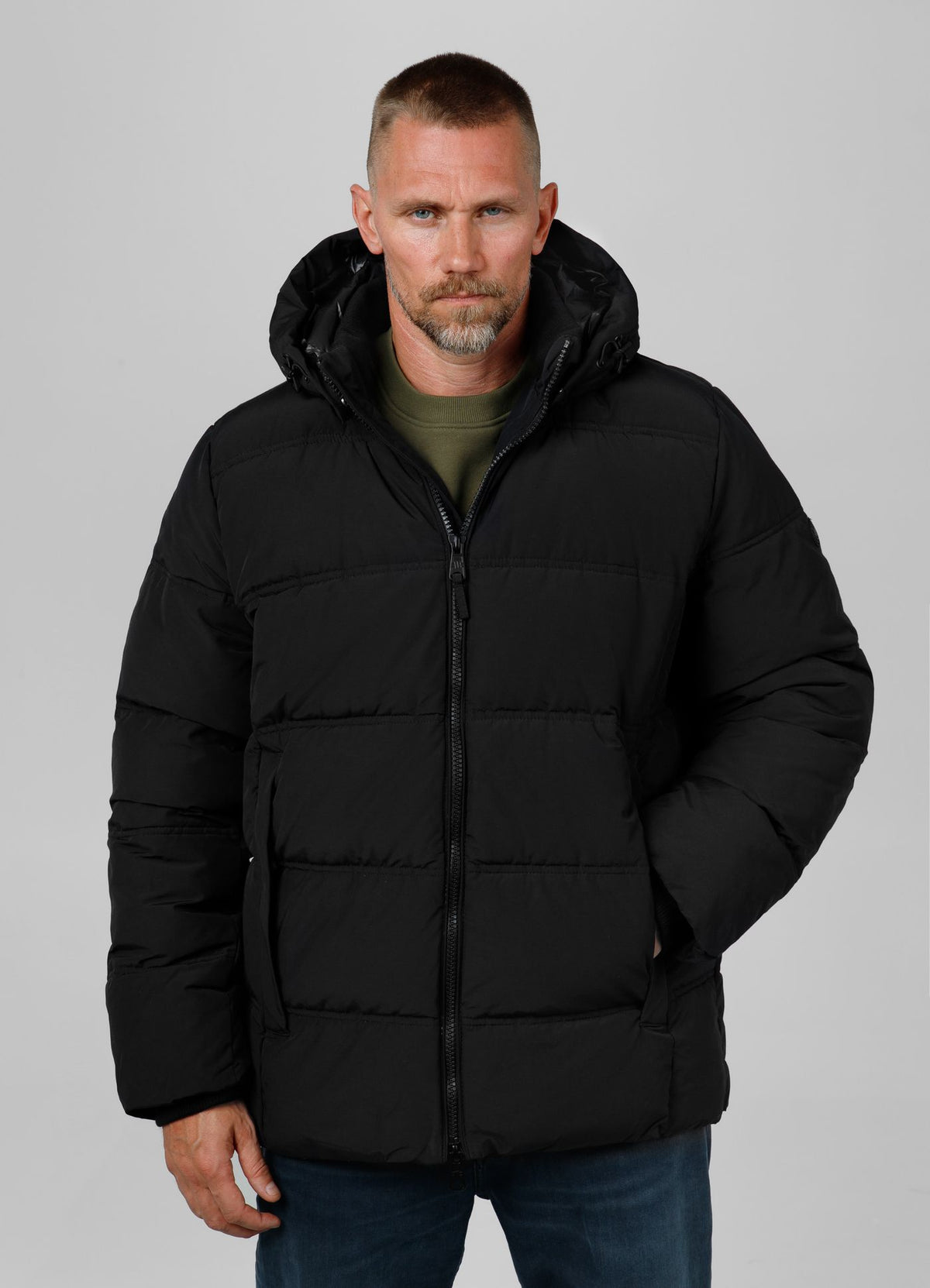 Men&#39;s winter hooded jacket Duncan