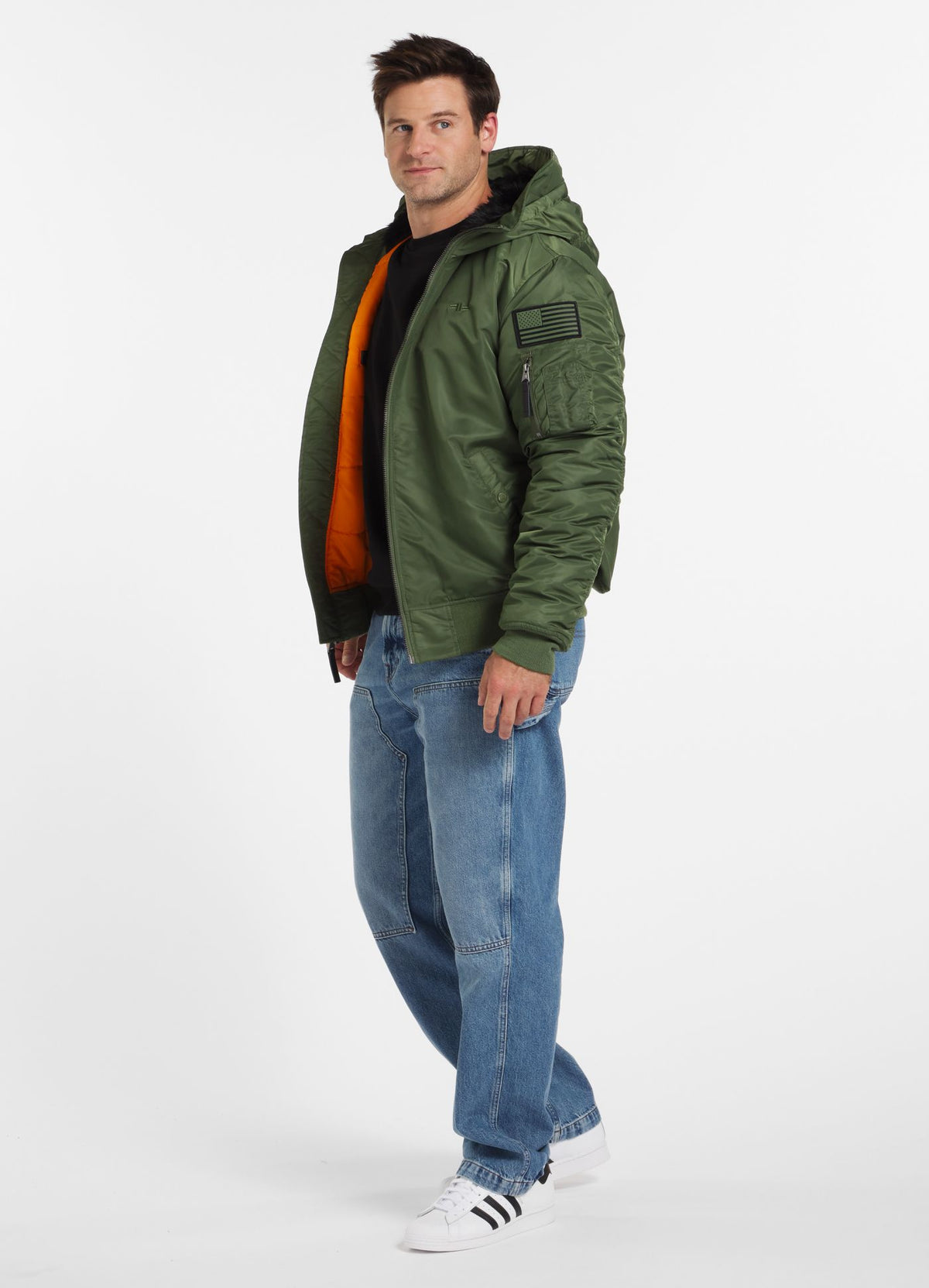 Men&#39;s winter hooded jacket Encino