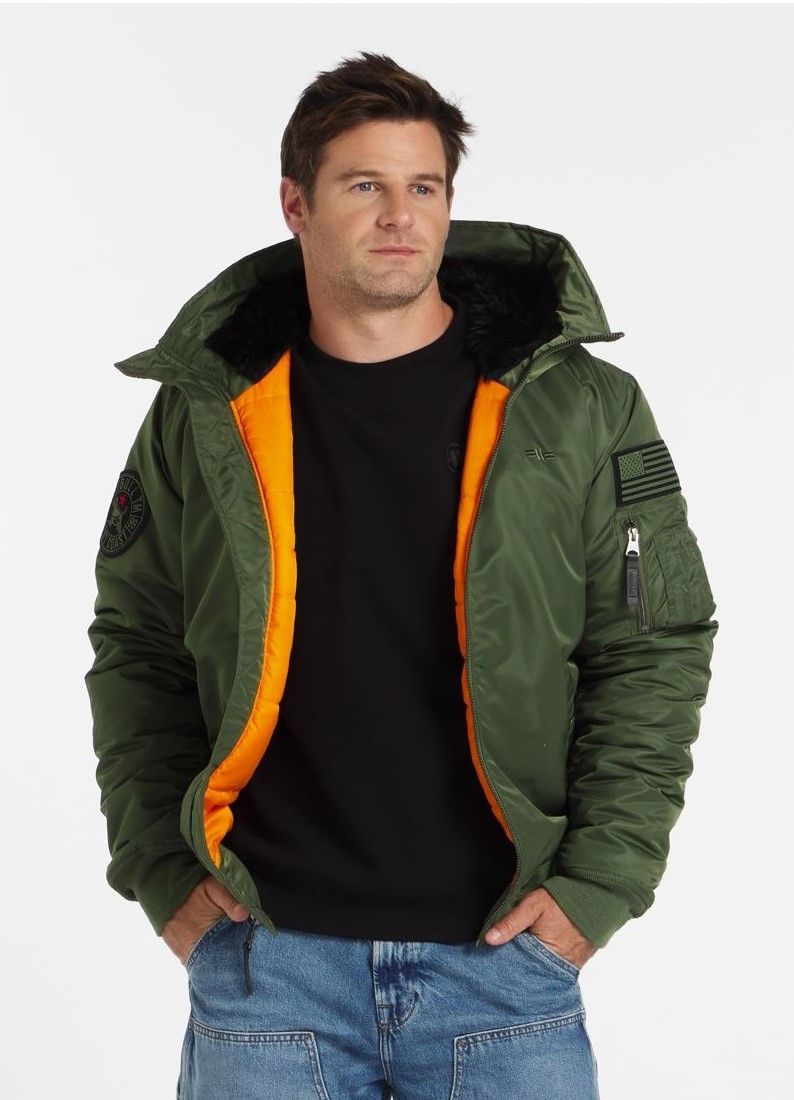 Men&#39;s winter hooded jacket Encino