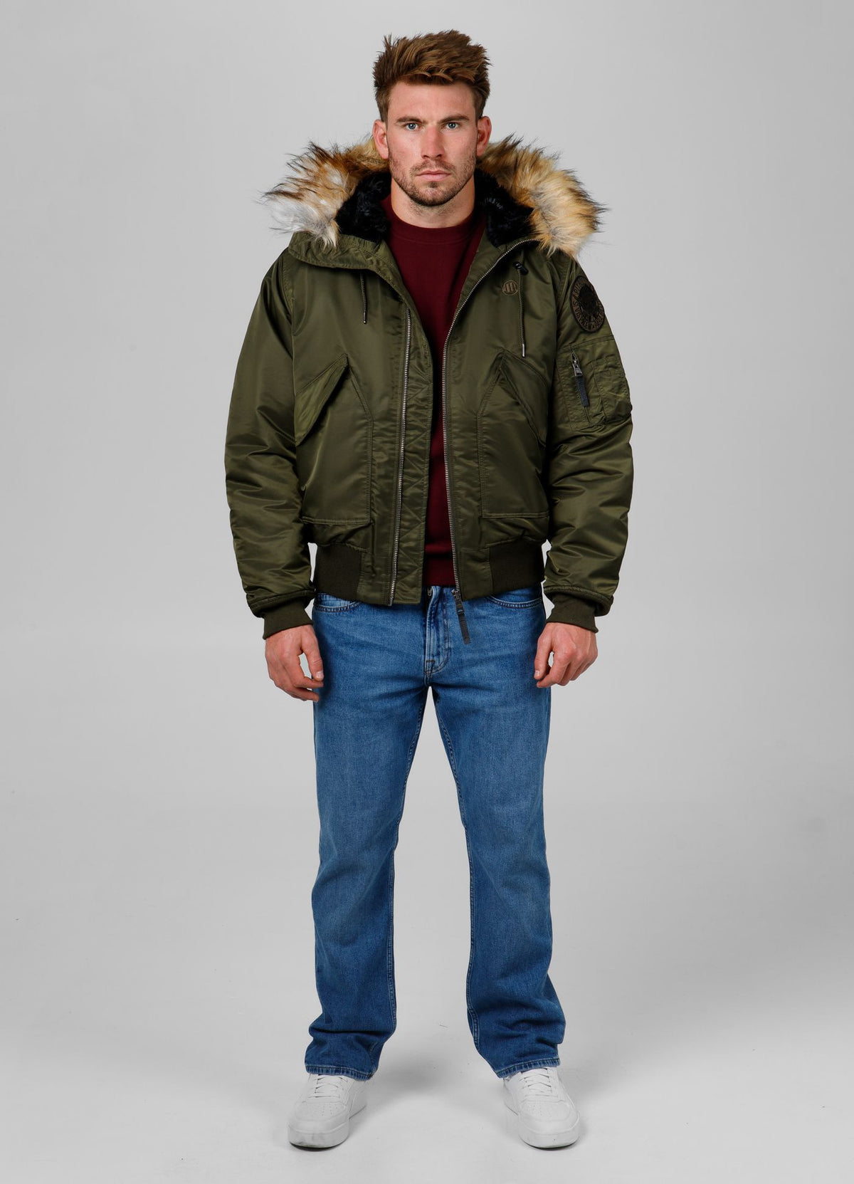 Men&#39;s winter hooded jacket Harvest