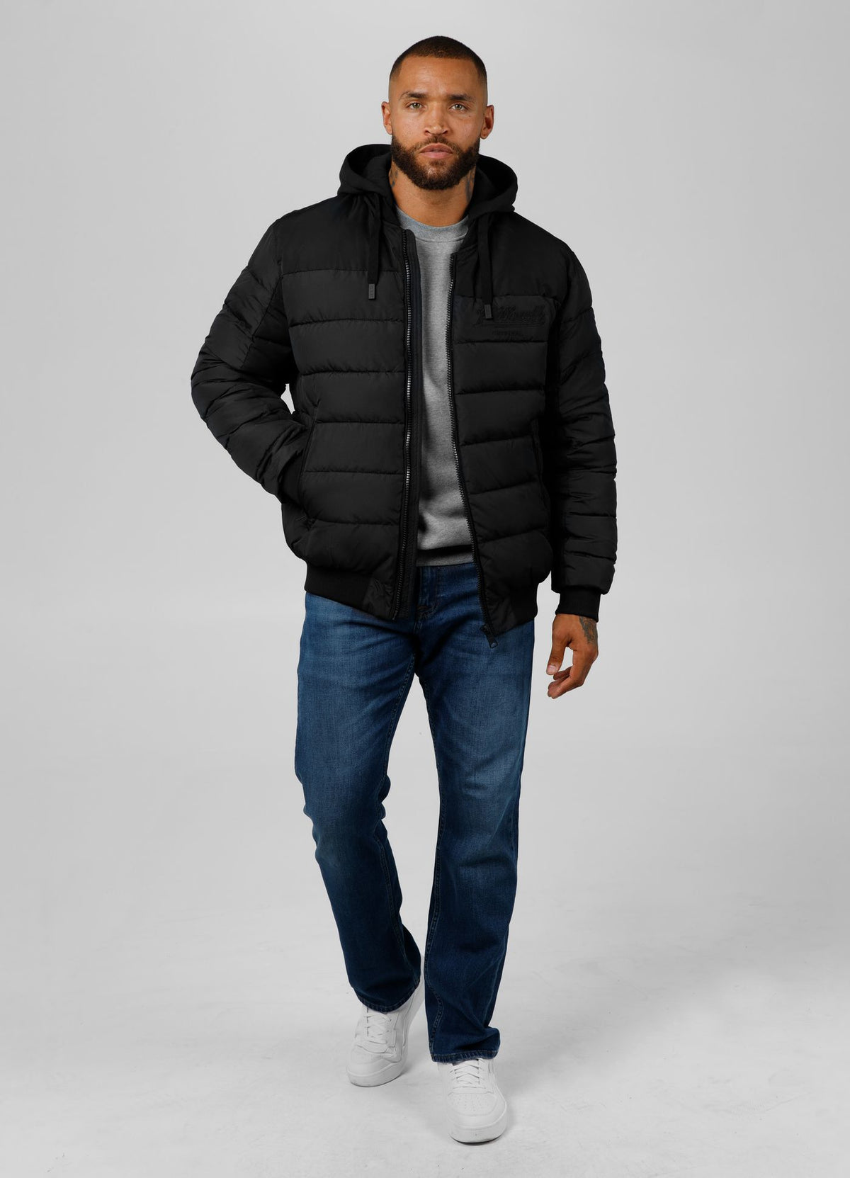 Men&#39;s winter hooded jacket Hidden