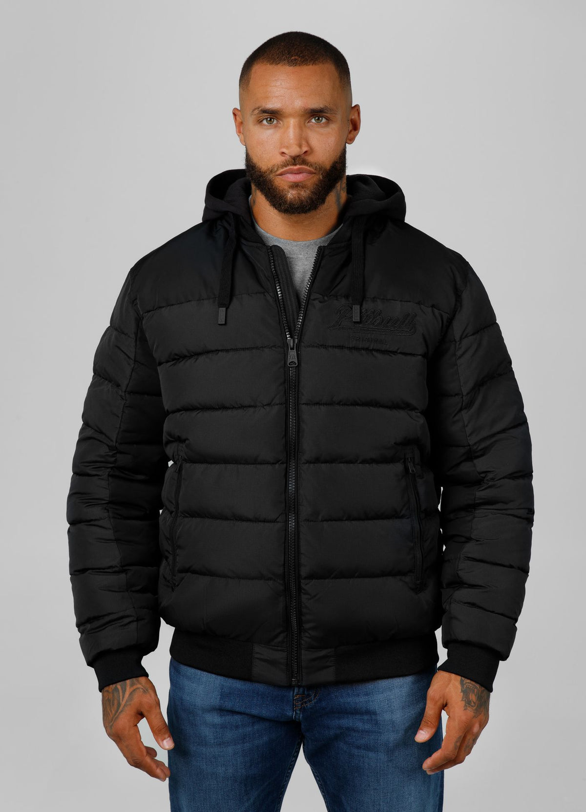 Men&#39;s winter hooded jacket Hidden