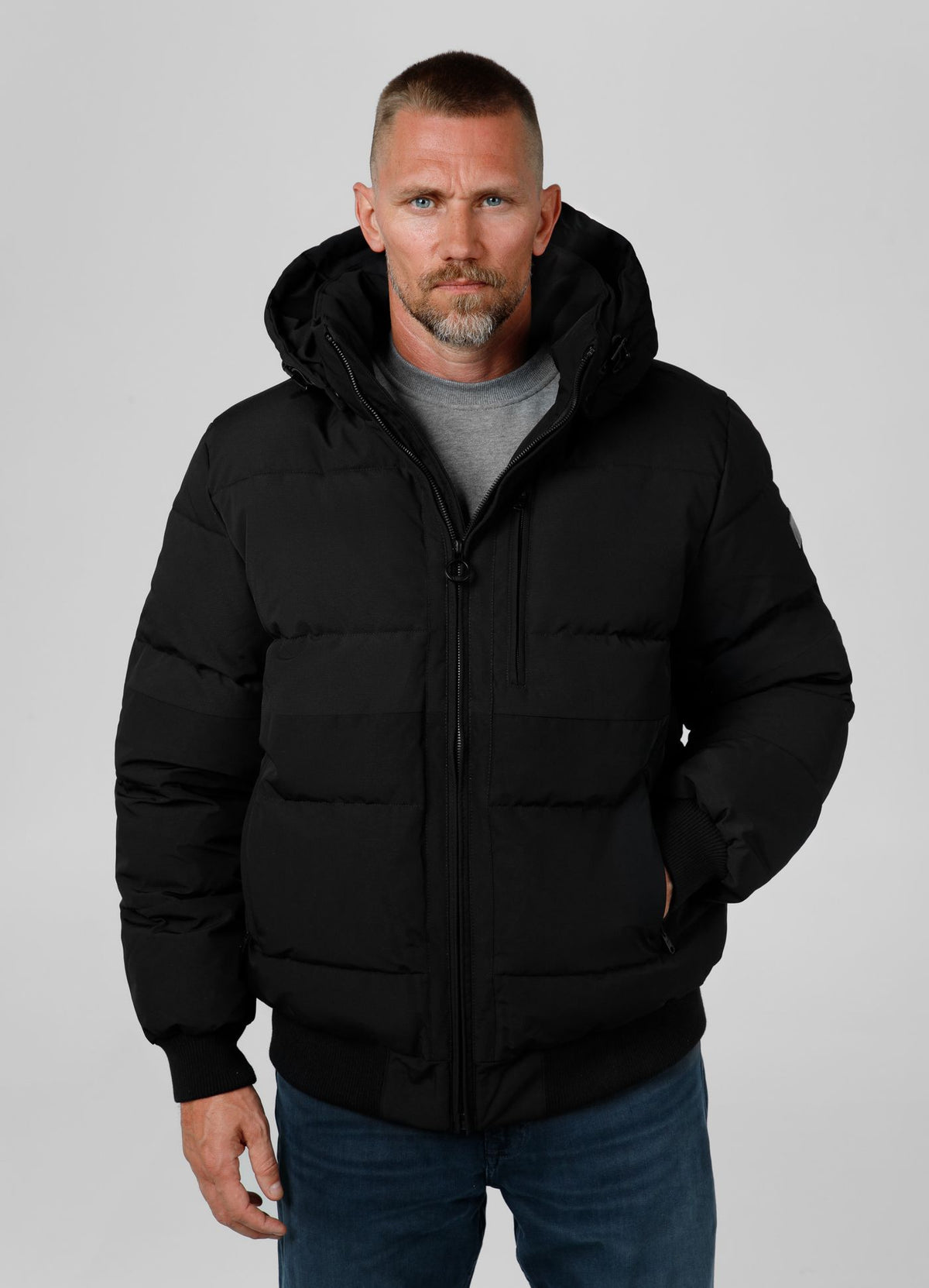 Men&#39;s winter hooded jacket Patton