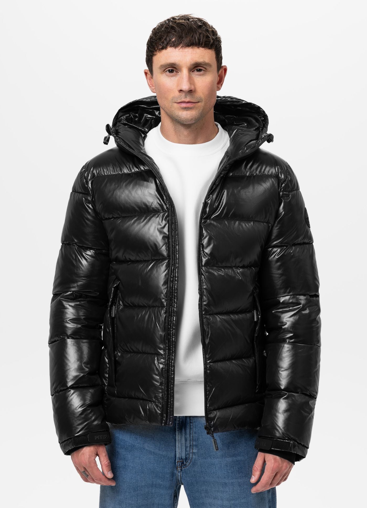 Quilted winter jacket with hood PEPPERWOOD