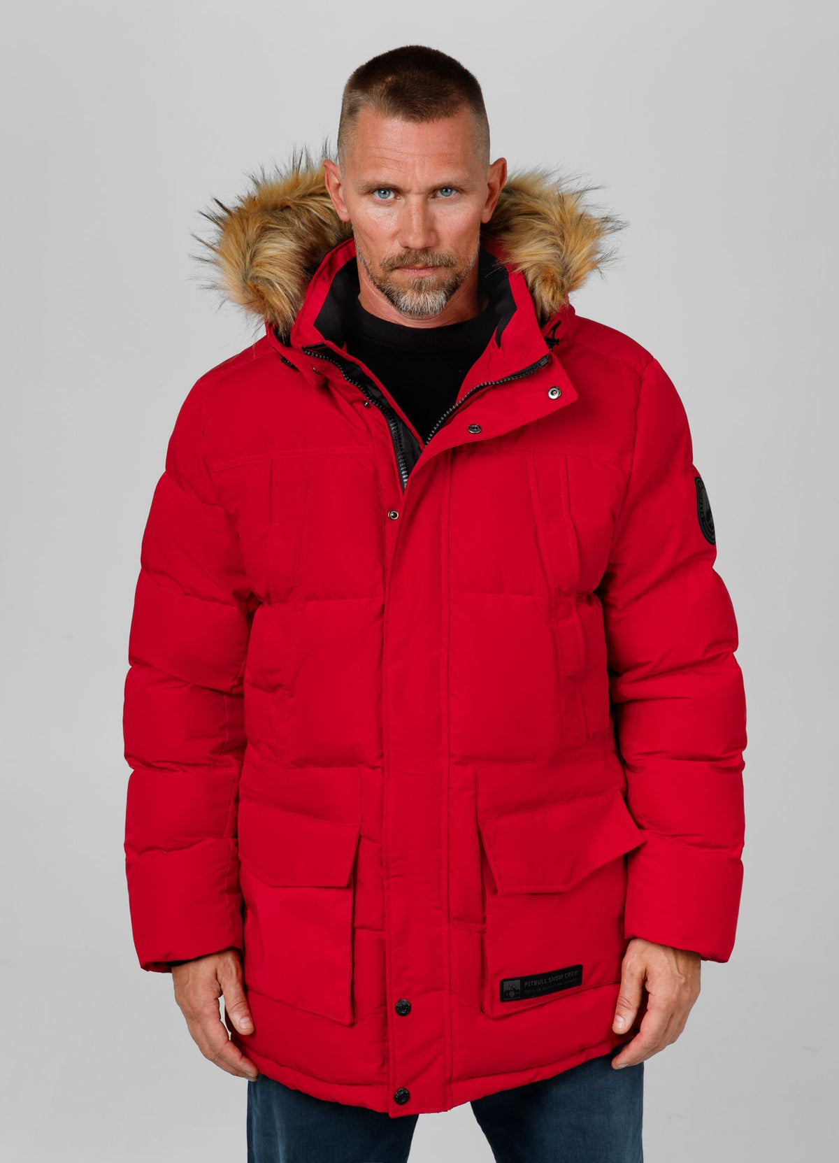 Men&#39;s winter  hooded parka jacket Forest