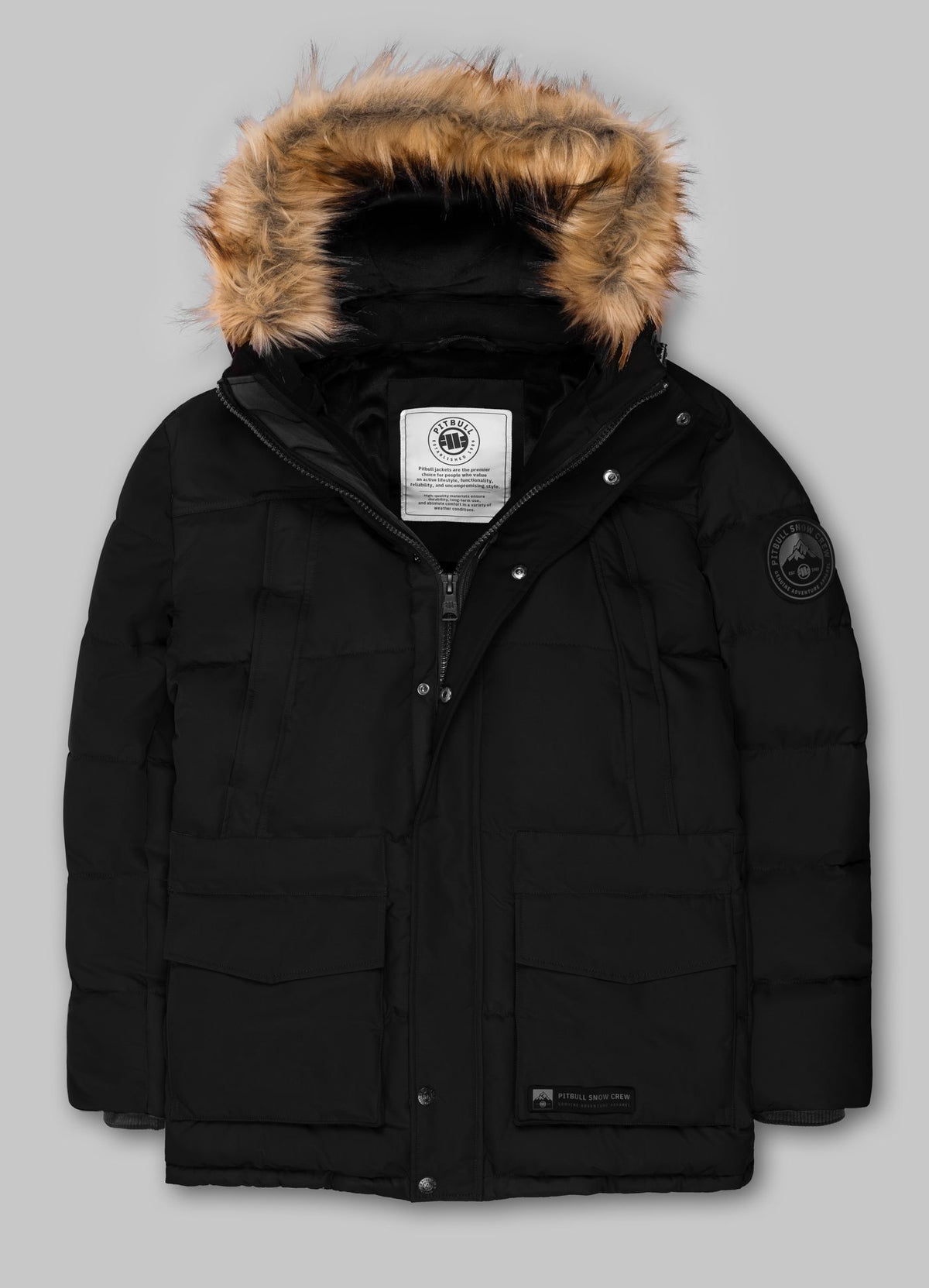 Men&#39;s winter  hooded parka jacket Forest