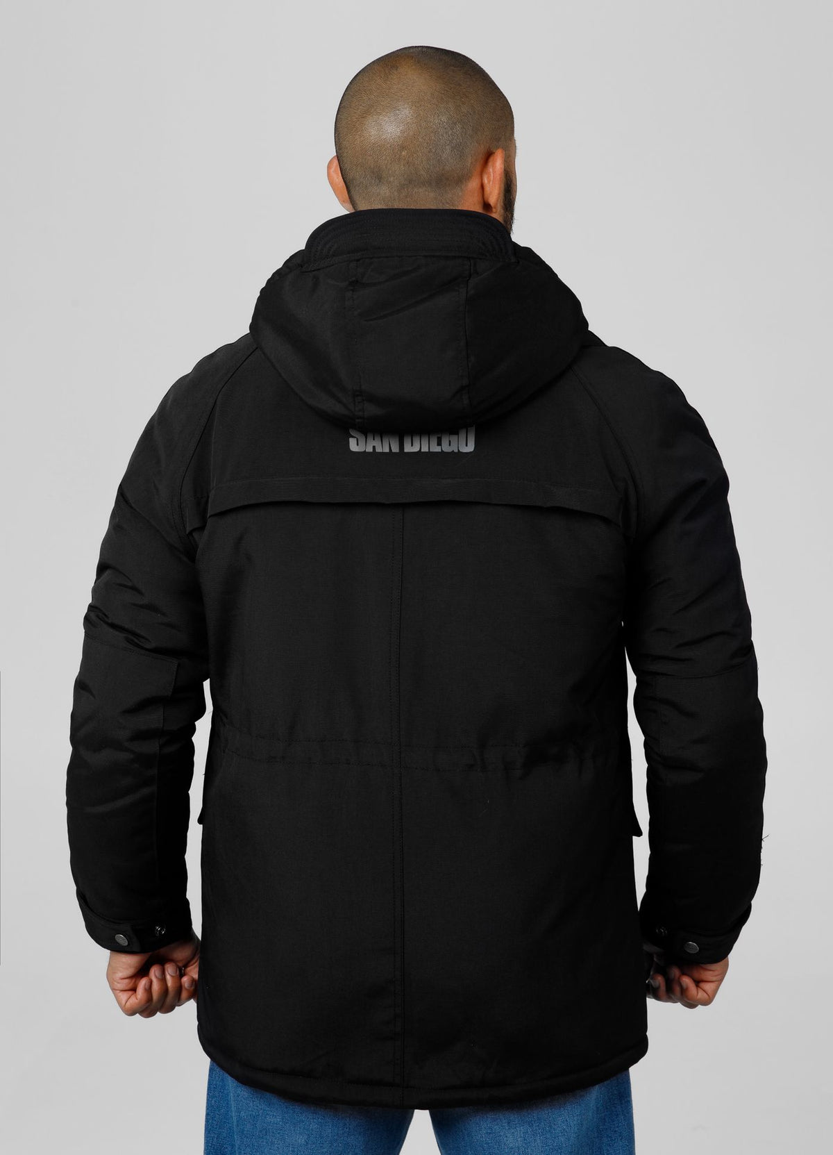 Men&#39;s winter  hooded parka jacket Gunner