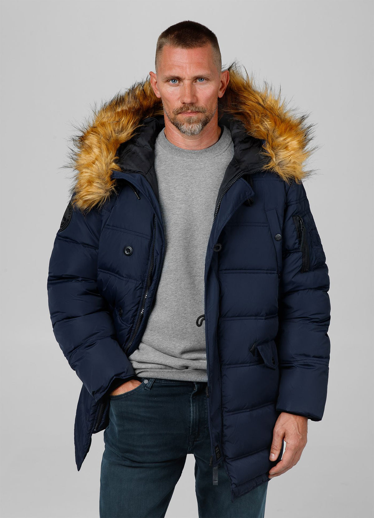 Men&#39;s winter  hooded parka jacket Kingston II