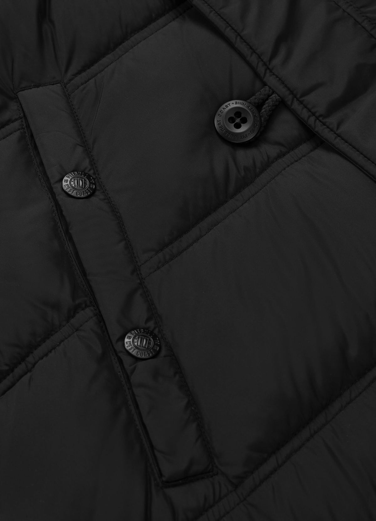 Quilted winter parka jacket with hood KINGSTON II