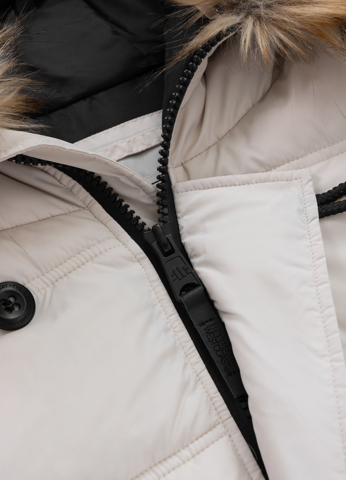 Quilted winter parka jacket with hood KINGSTON II