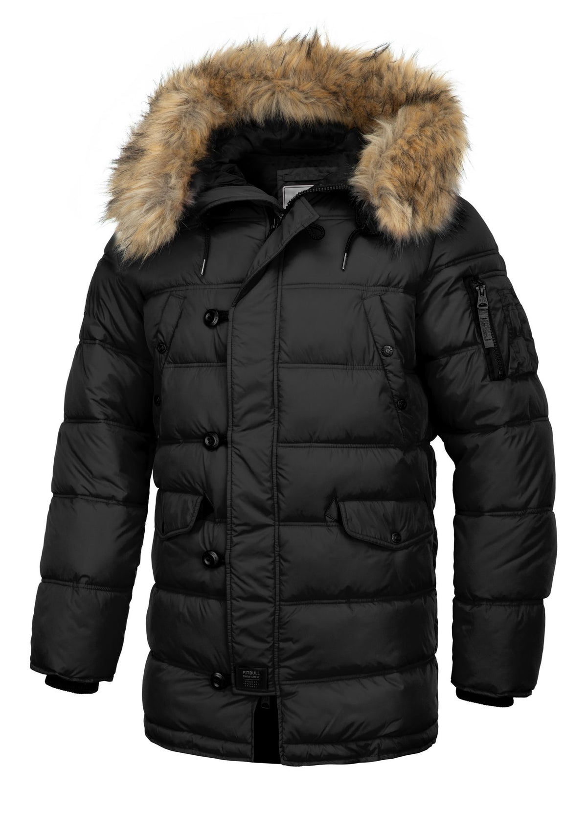 Quilted winter parka jacket with hood KINGSTON II