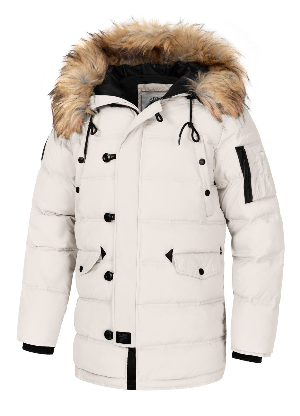 Quilted winter parka jacket with hood KINGSTON II