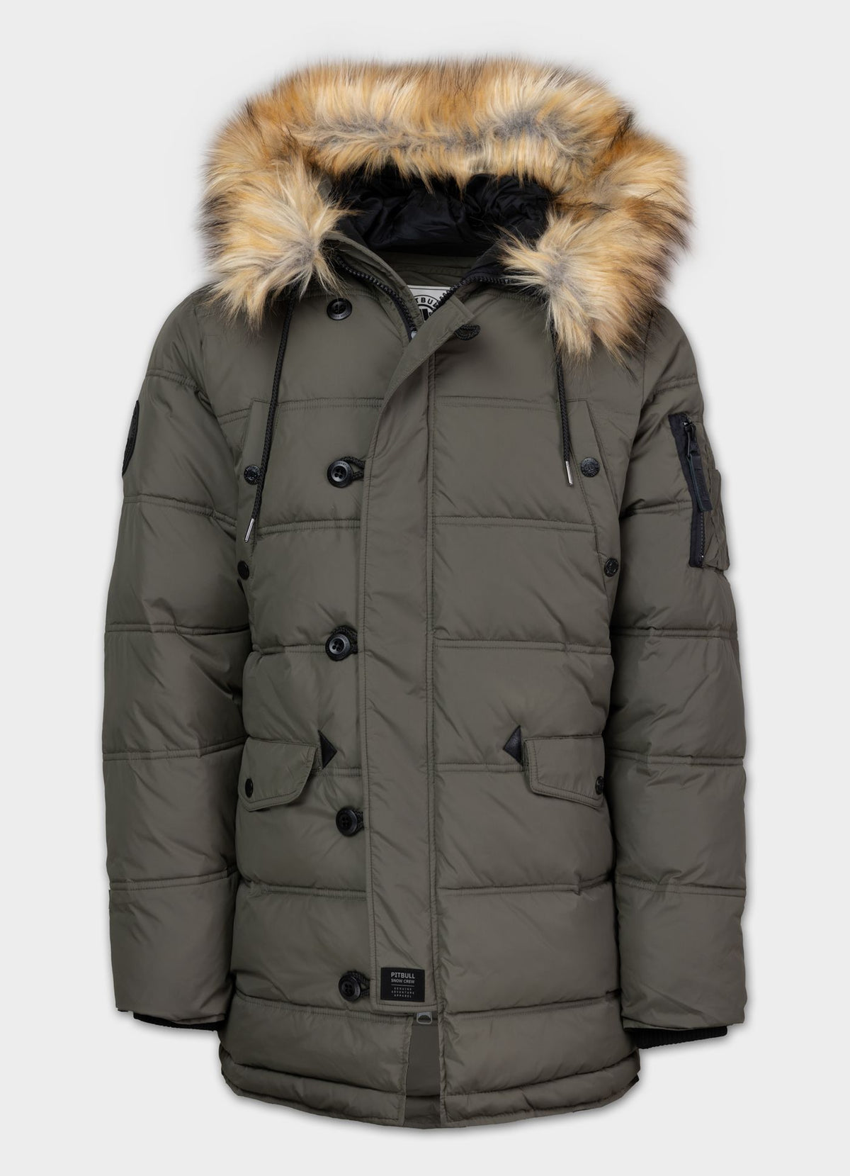 Quilted winter parka jacket with hood KINGSTON II
