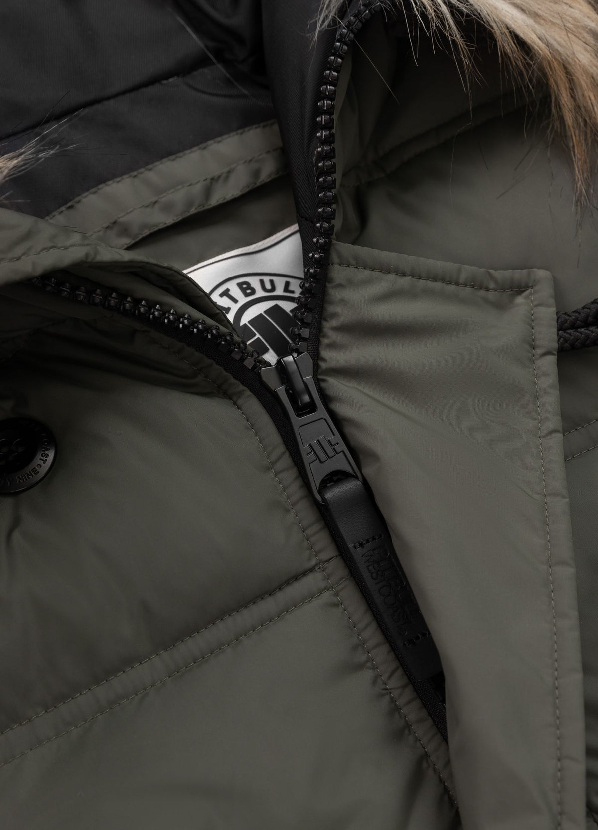 Quilted winter parka jacket with hood KINGSTON II