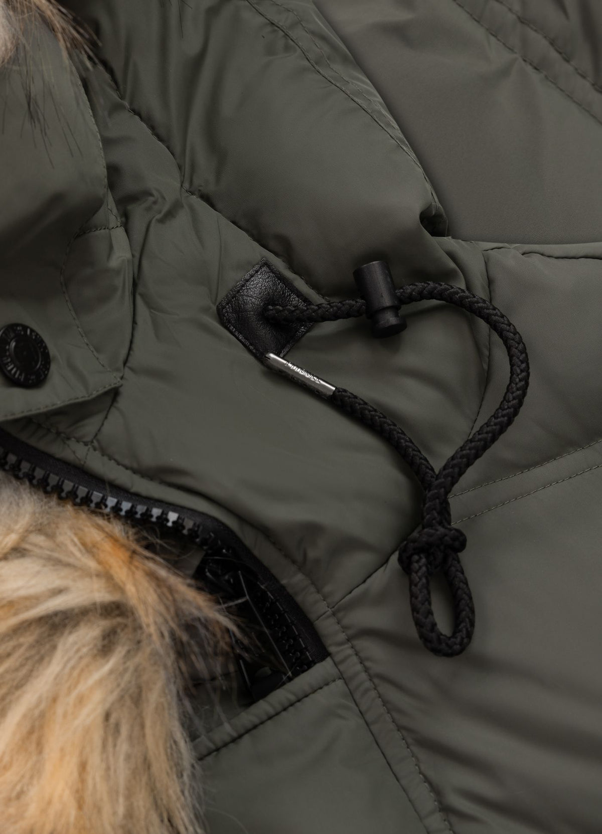 Quilted winter parka jacket with hood KINGSTON II