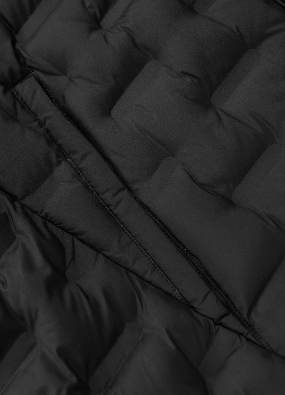 Quilted winter jacket with hood CAMINO