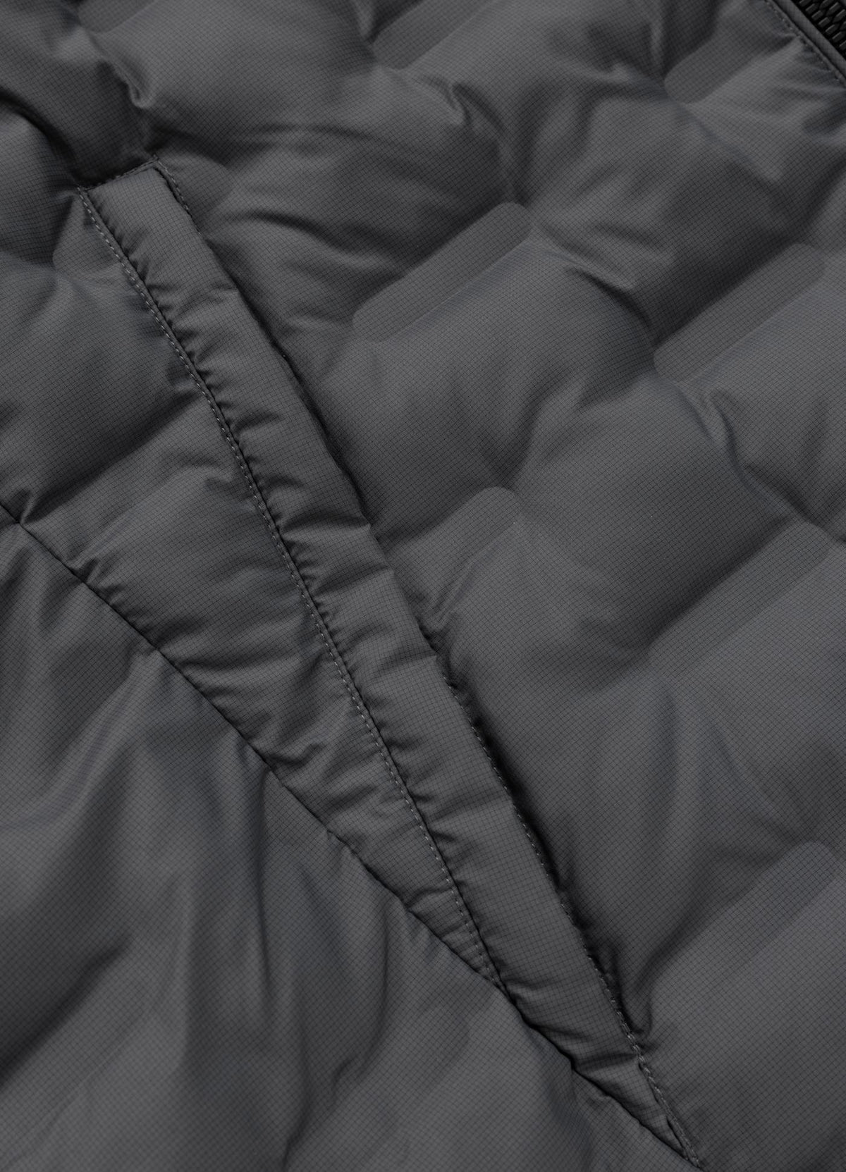 Quilted winter jacket with hood CAMINO