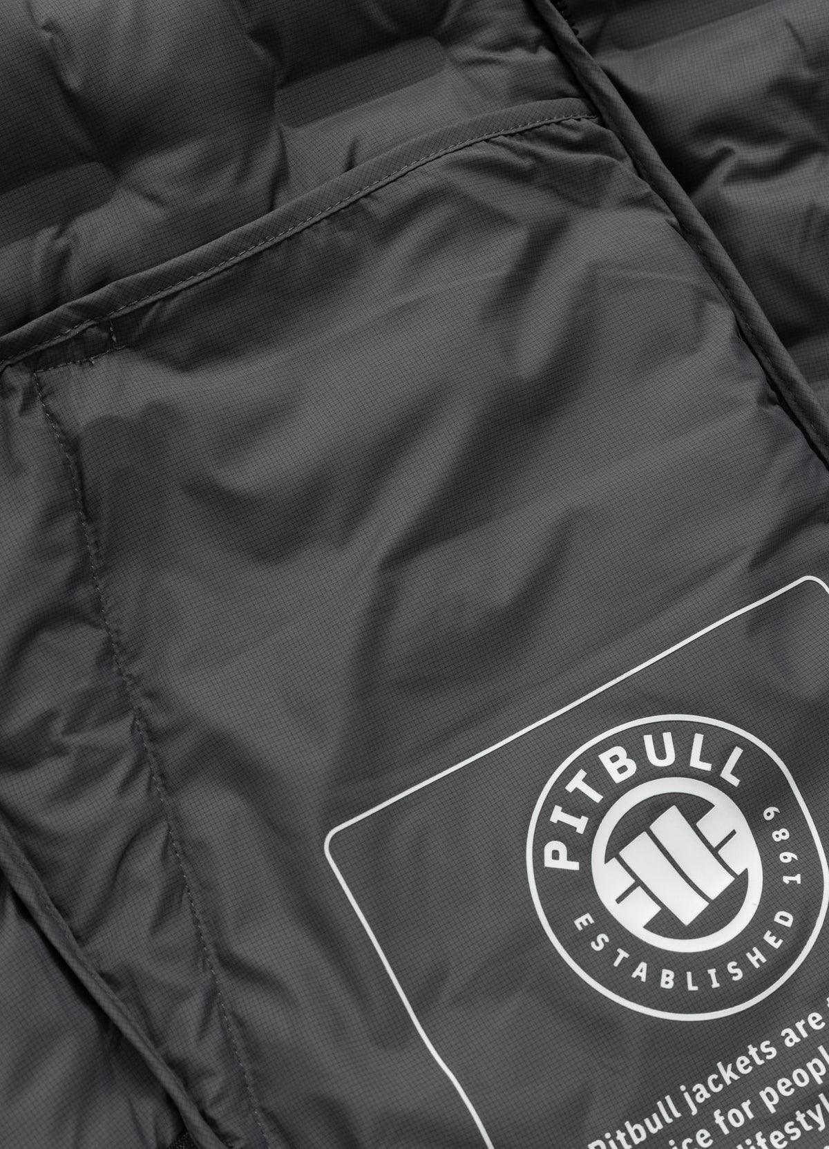 Quilted winter jacket with hood CAMINO