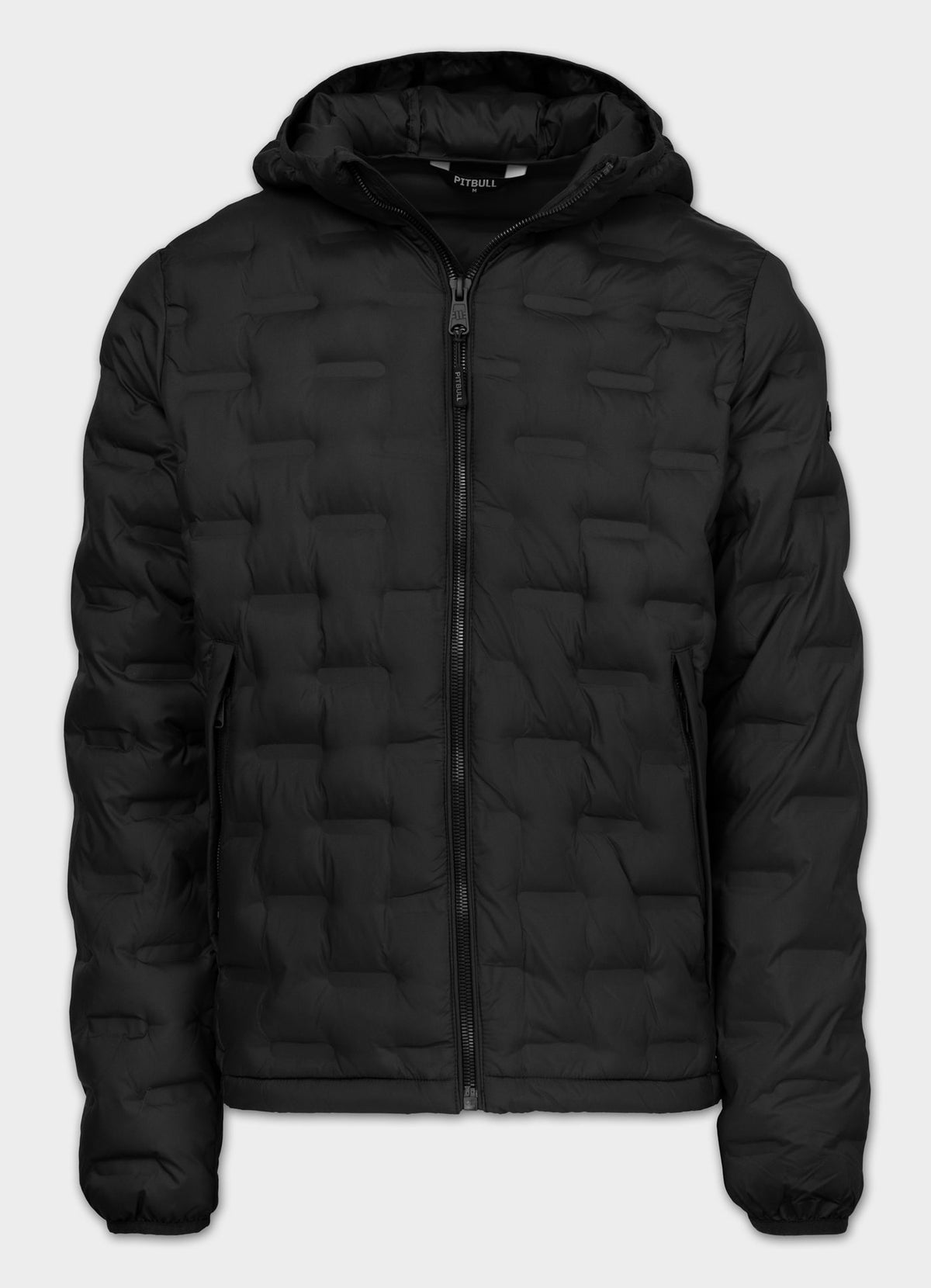 Quilted winter jacket with hood CAMINO