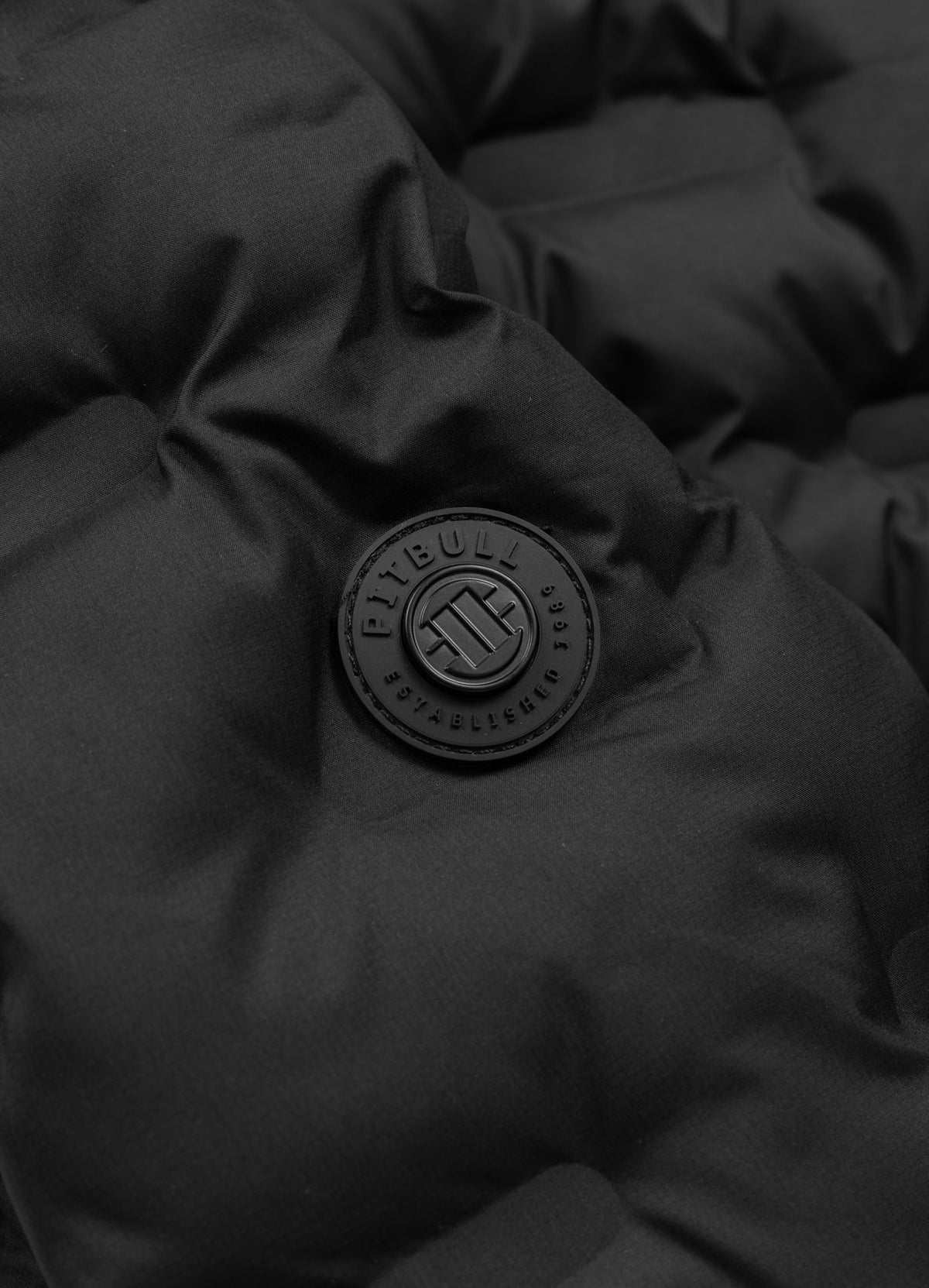 Quilted winter jacket with hood CAMINO