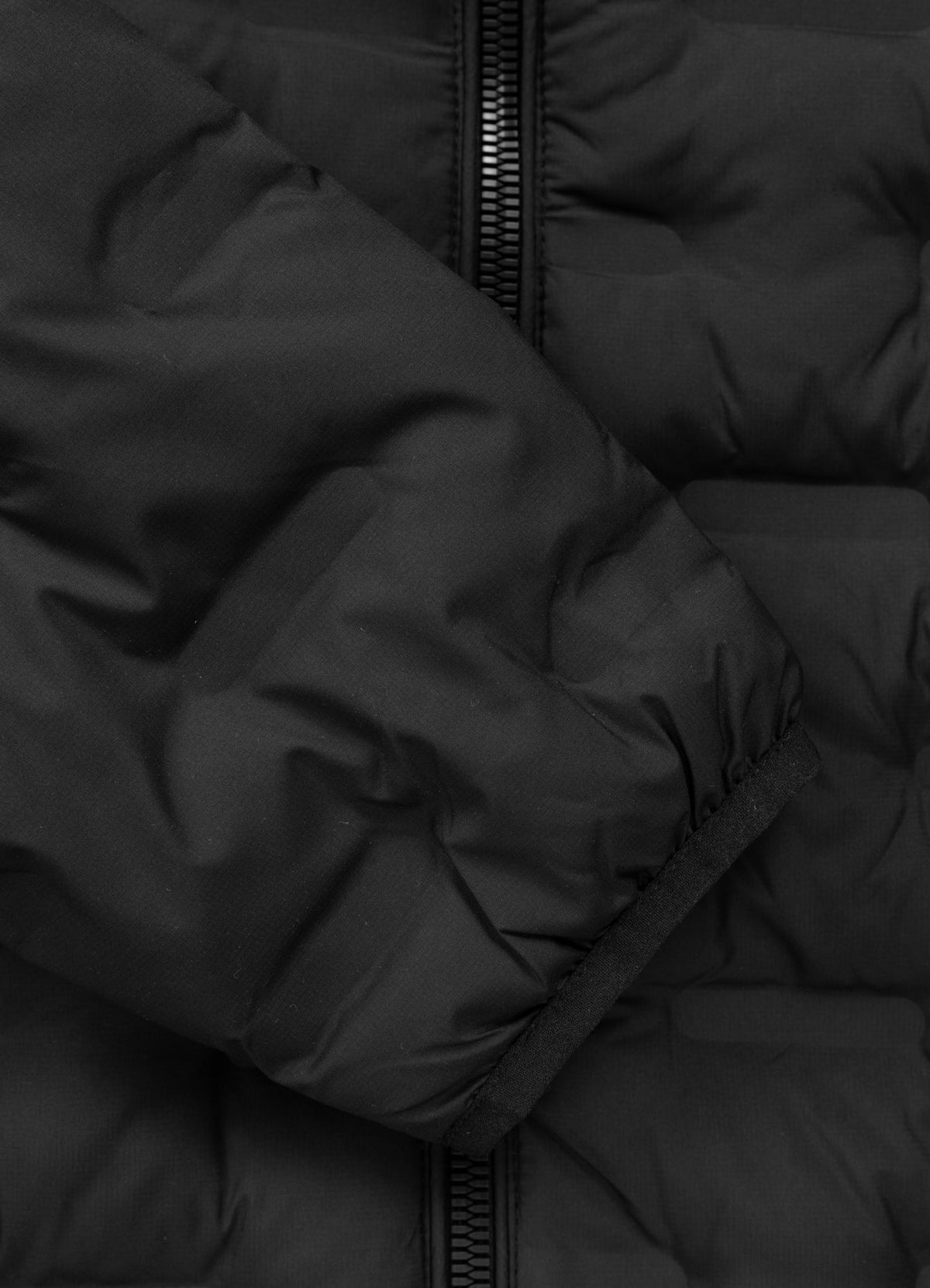 Quilted winter jacket with hood CAMINO