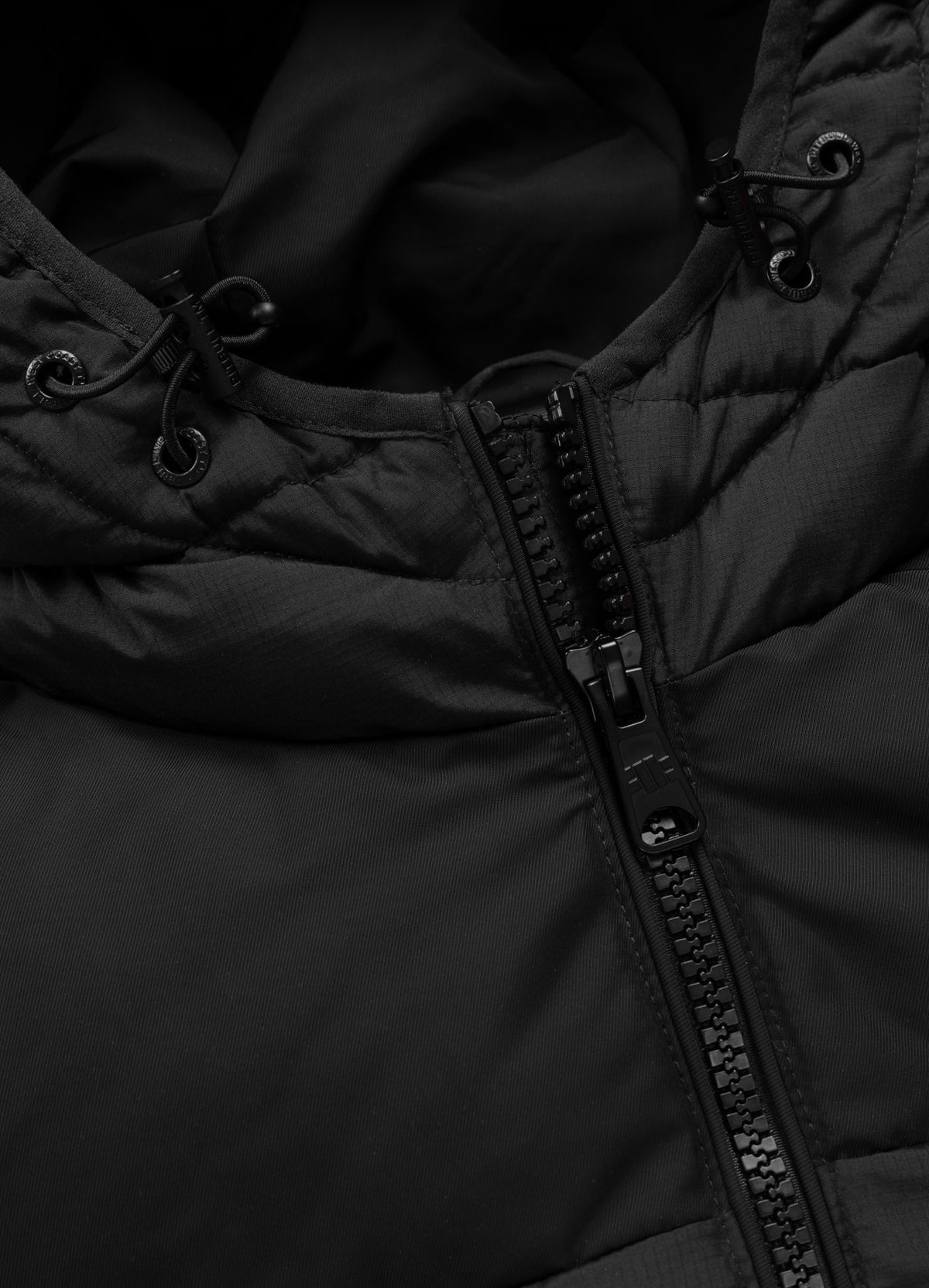 Quilted winter jacket with hood DILLON