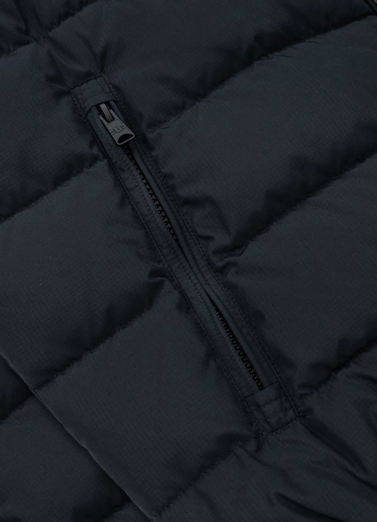 Quilted winter jacket with hood DILLON
