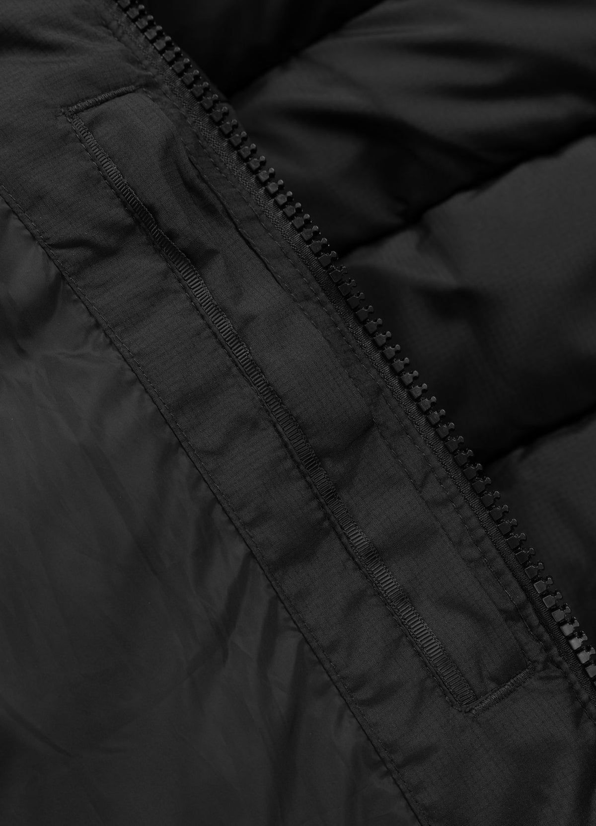 Quilted winter jacket with hood DILLON