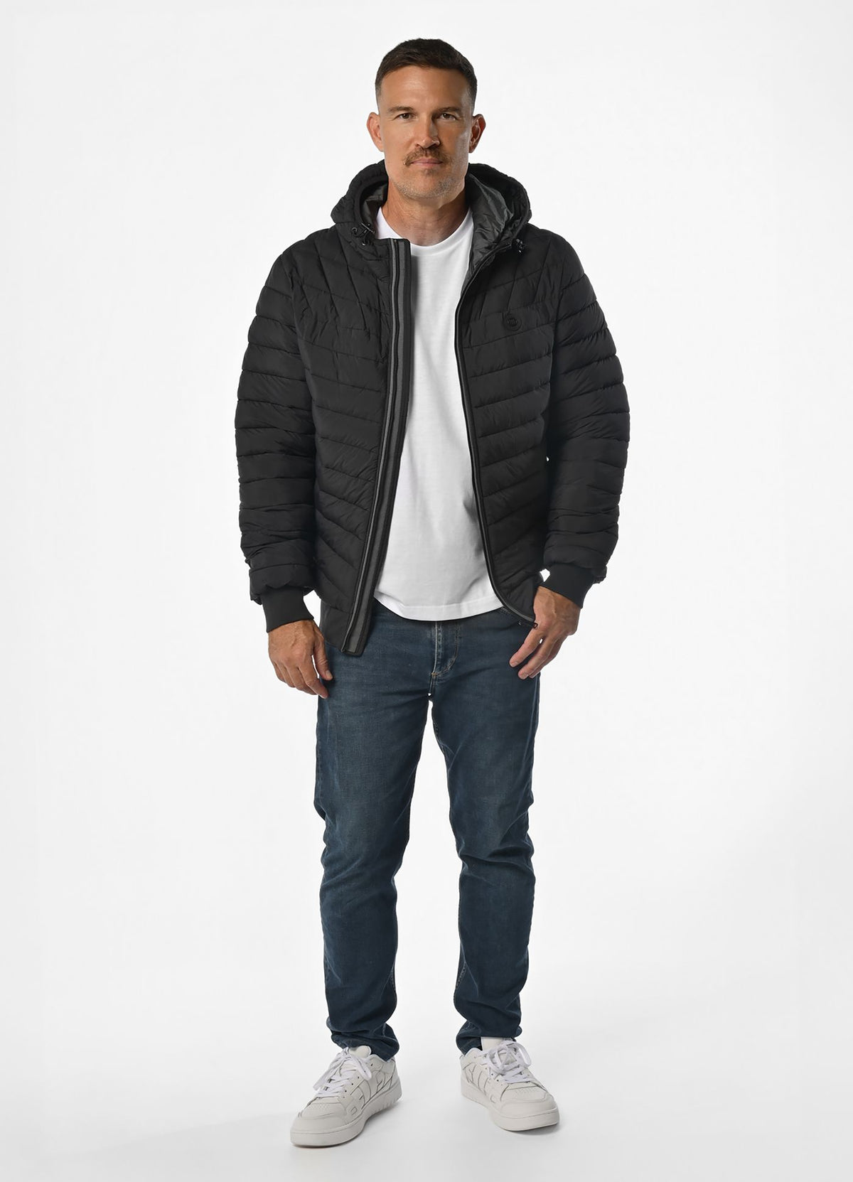 Quilted winter jacket with hood NAYLOR