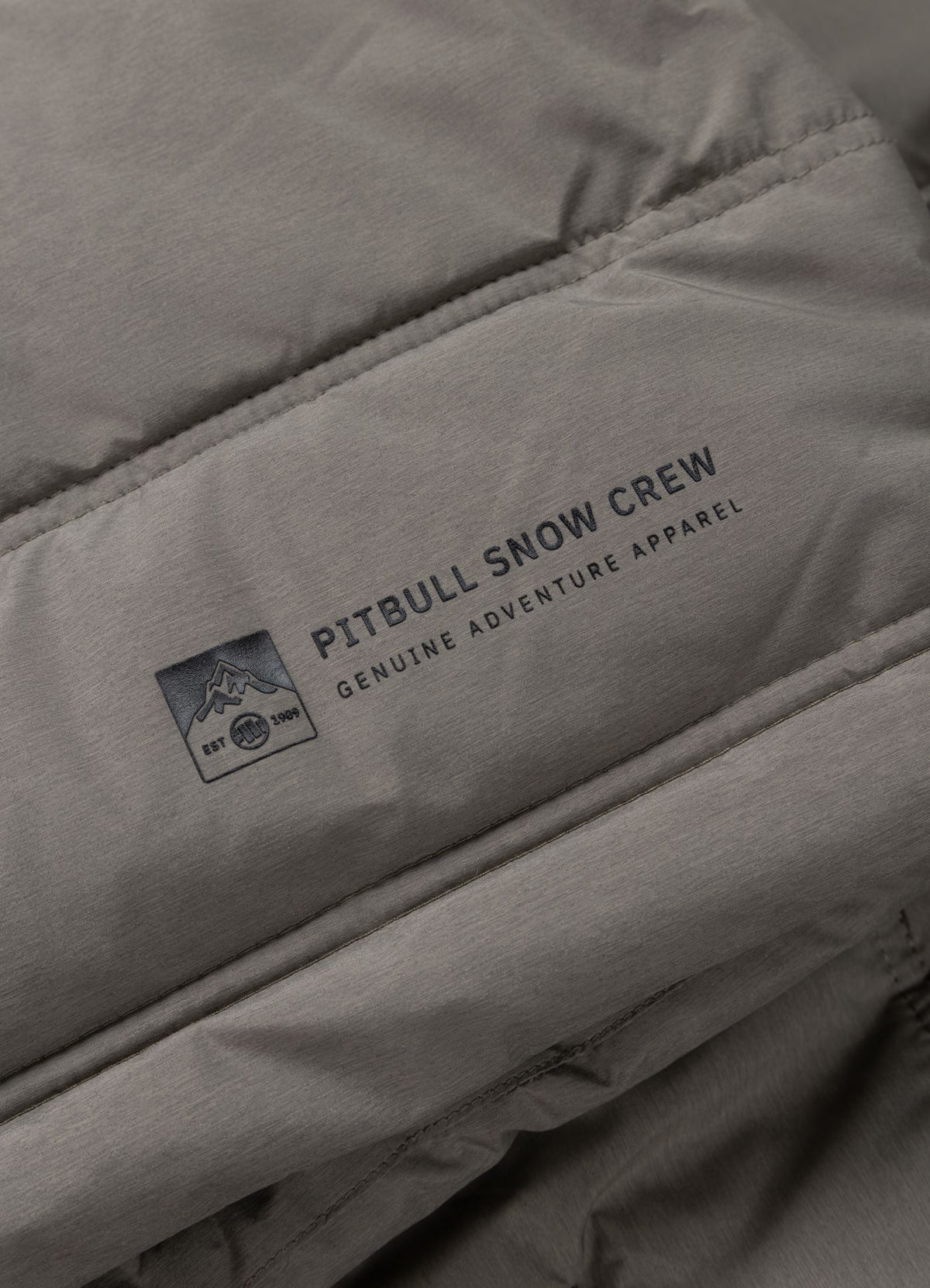 Quilted winter jacket with hood PIEDMONT