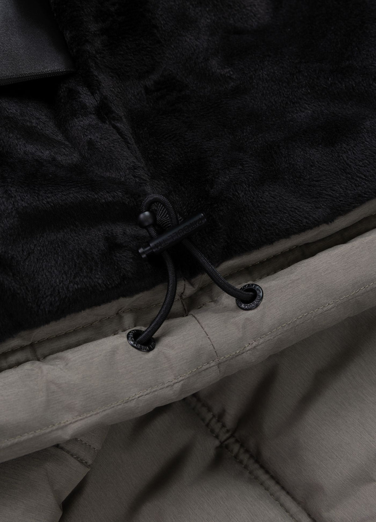 Quilted winter jacket with hood PIEDMONT