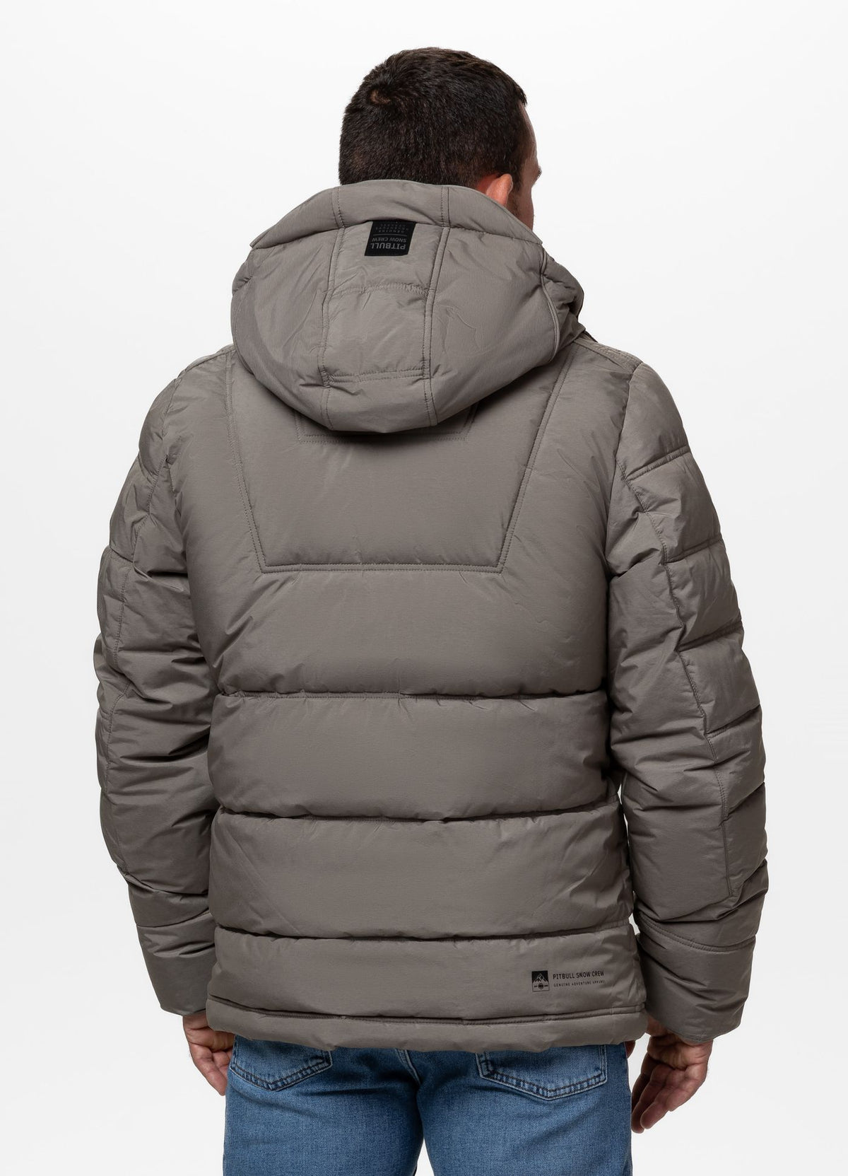 Quilted winter jacket with hood PIEDMONT
