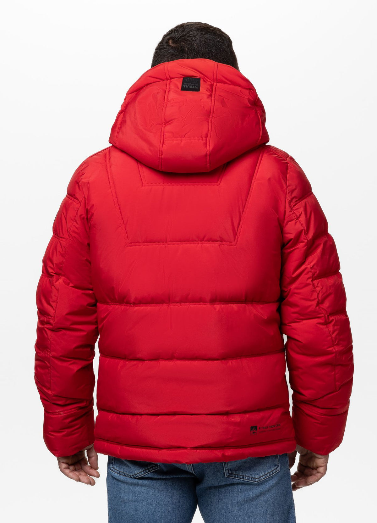 Quilted winter jacket with hood PIEDMONT