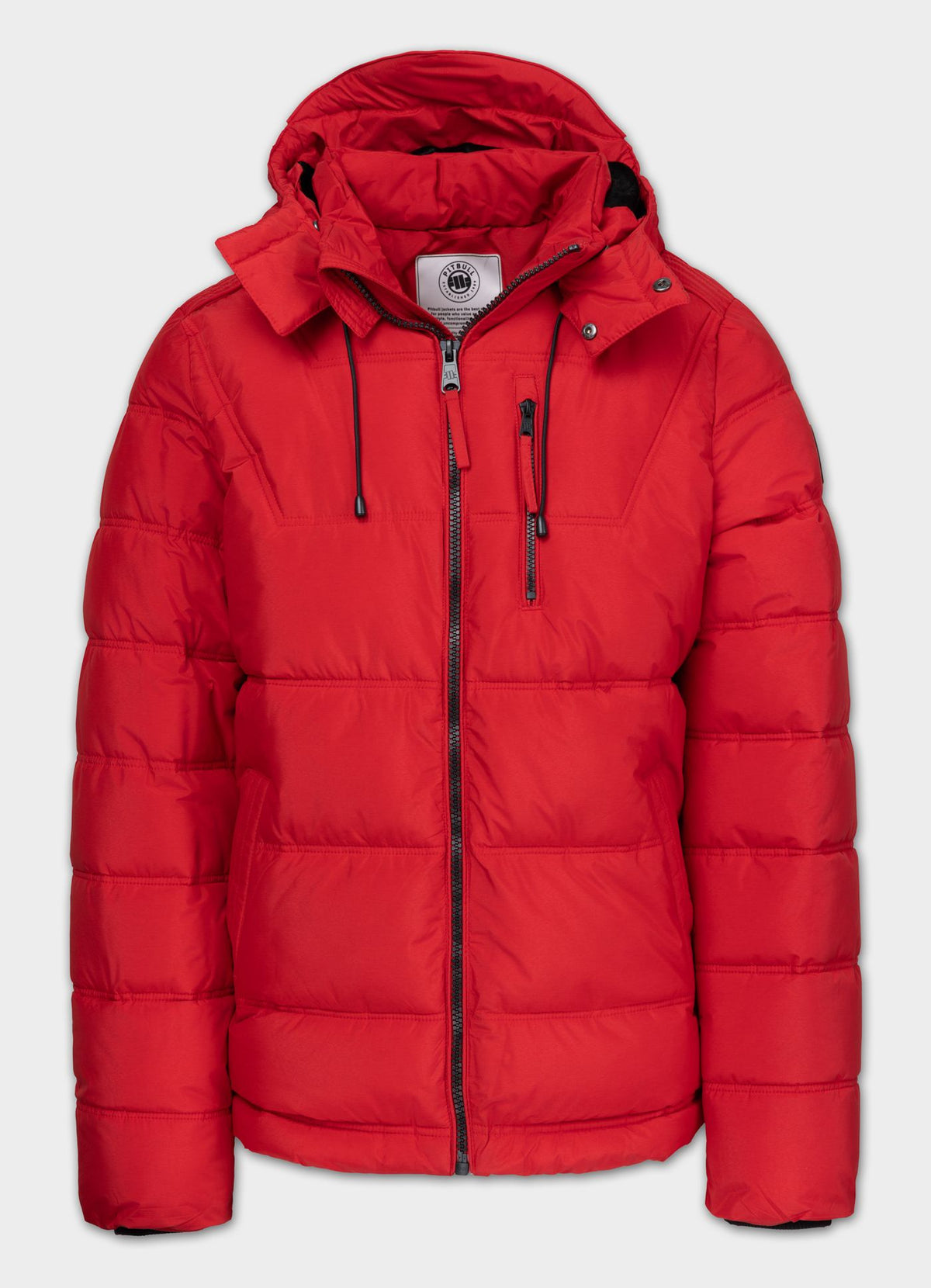 Quilted winter jacket with hood PIEDMONT