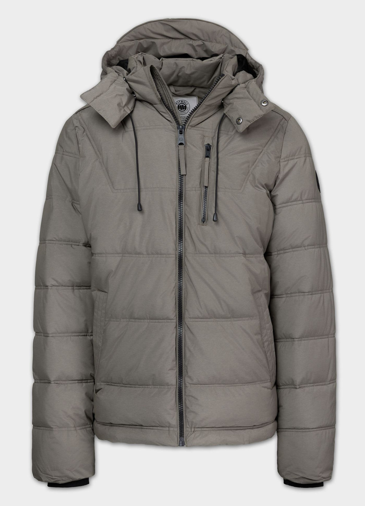 Quilted winter jacket with hood PIEDMONT